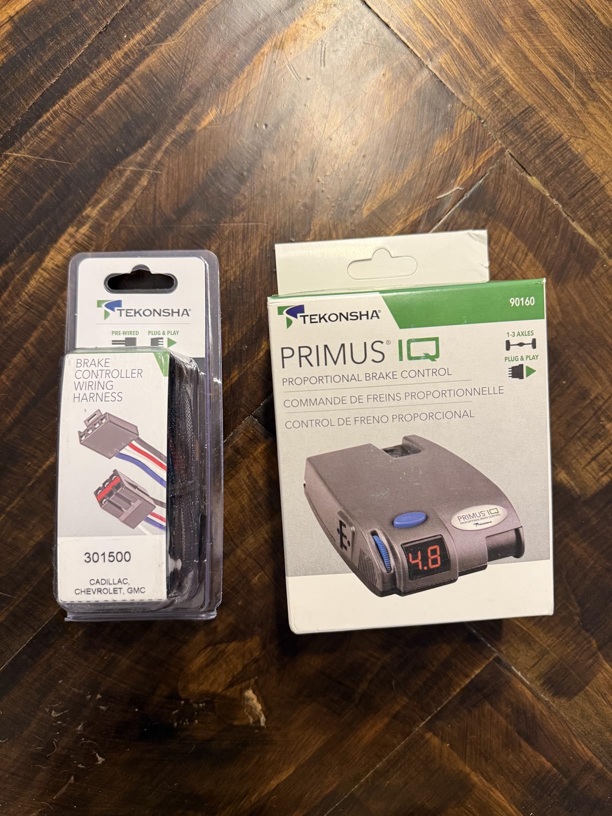 Tekonsha 90160 Primus IQ Proportional Brake Controller for Trailers with 1-3 Axles, compatible with Ford, GM, Chevy, Dodge, RAM, Toyota, Jeep. Wiring Harness Sold Separately. customer photo 2