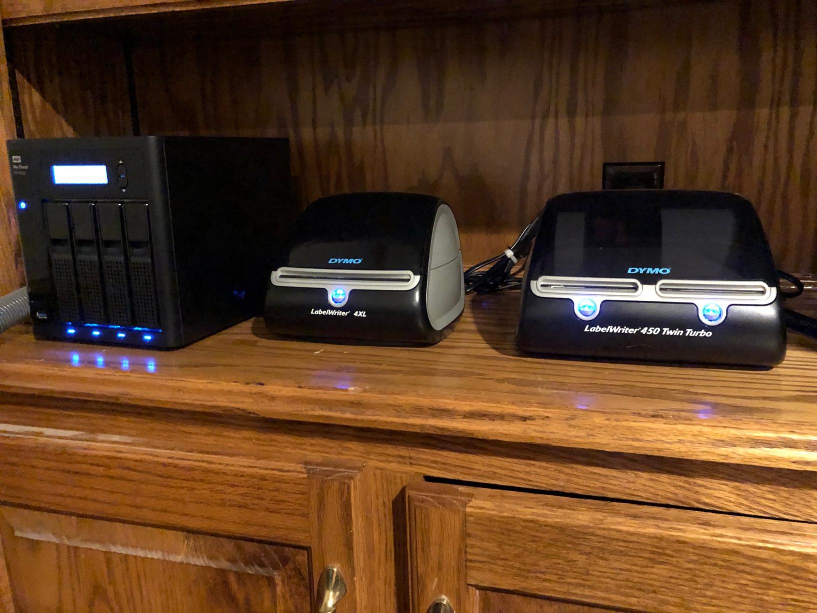 DYMO Label Printer | Label Writer 450 Twin Turbo Direct Thermal Printer Fast Printing Great for Labeling Filing Shipping Mailing Barcodes and More Home & Office Organization customer photo 1