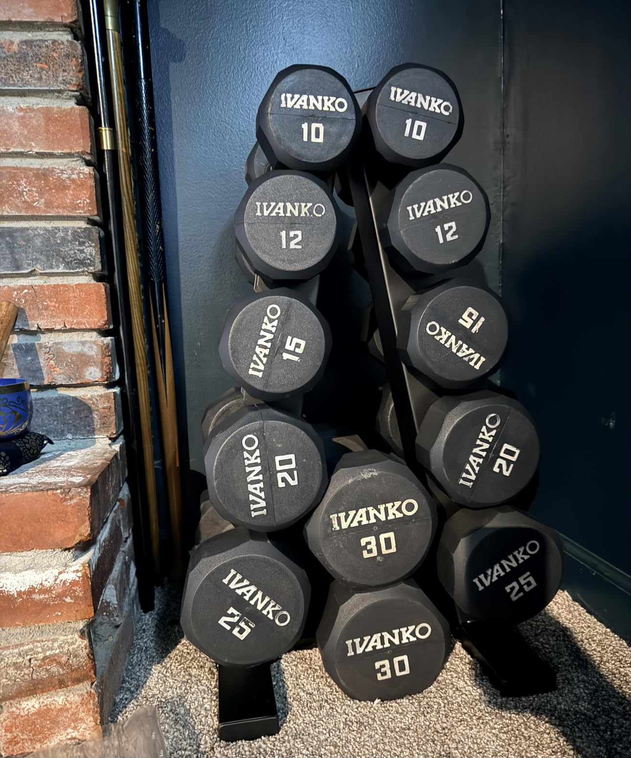 Cap A-Frame Dumbbell Weight Rack | Color Series customer photo 1