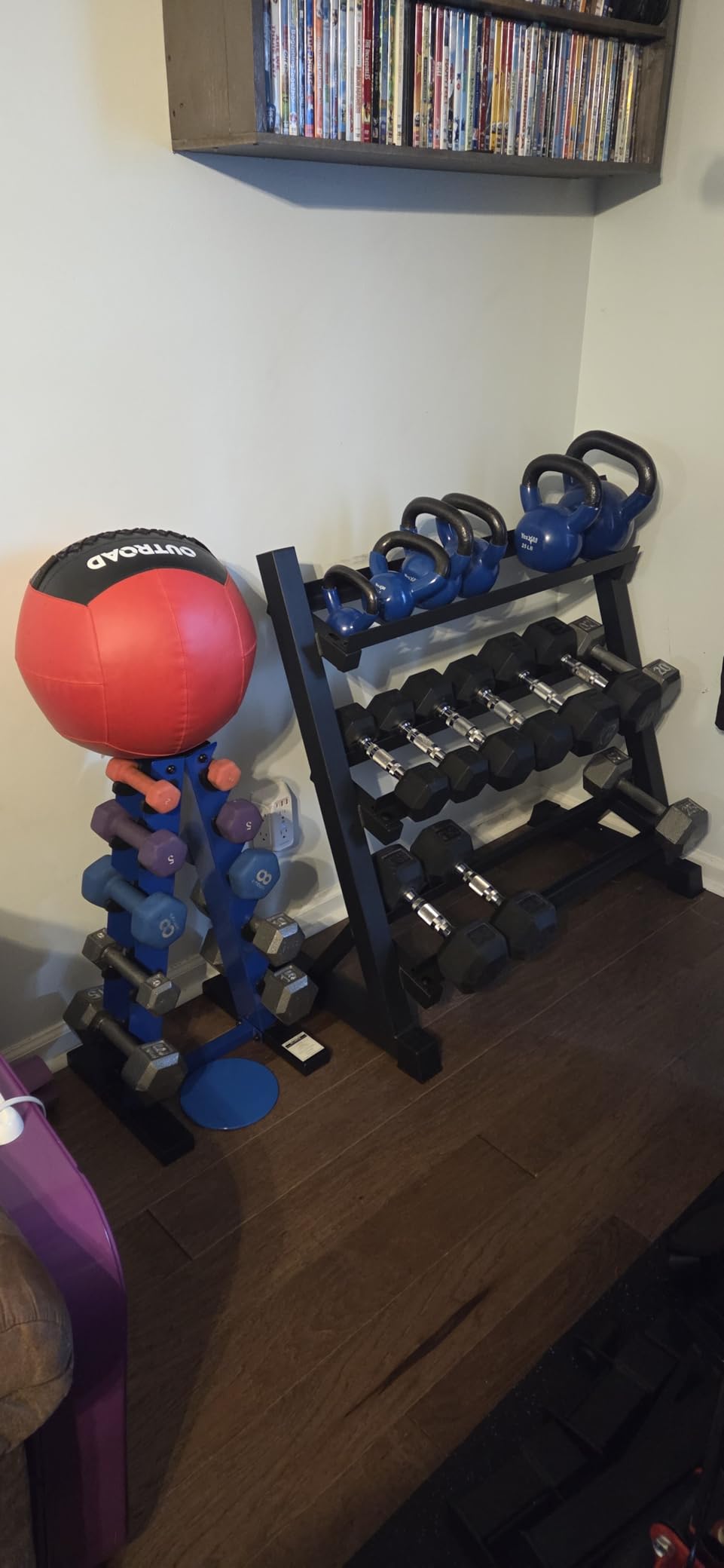 Cap A-Frame Dumbbell Weight Rack | Color Series customer photo 2