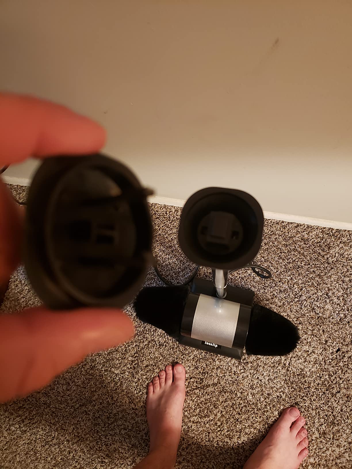 TruePower Electric Shoe Shine Polisher with Lamb Wool Buffers customer photo 2