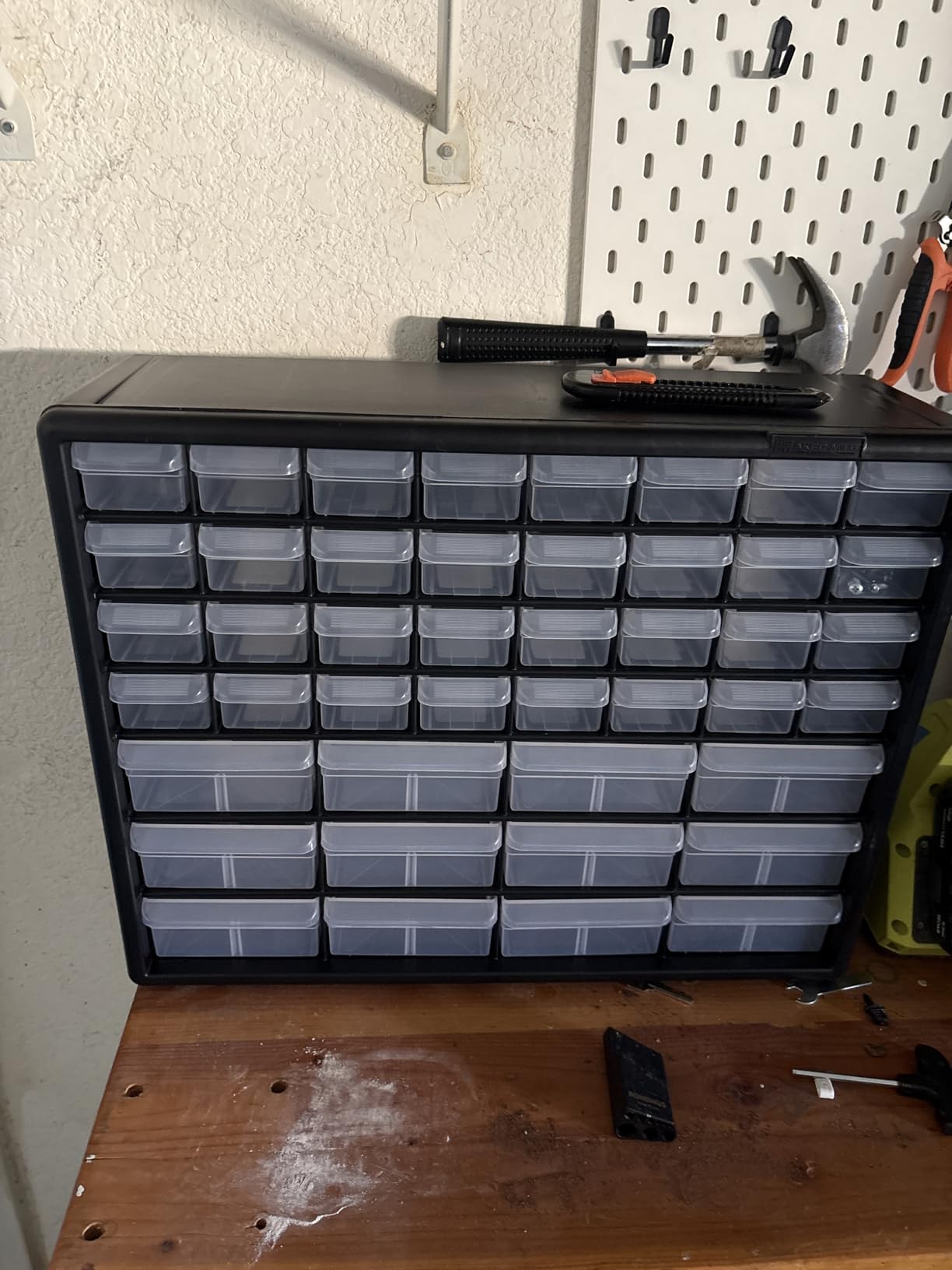 Akro-Mils 44-Drawer Plastic Drawer Storage Cabinet for Garage Organization, Bead Organizer, Building Bricks Storage, Teacher Toolbox customer photo 1