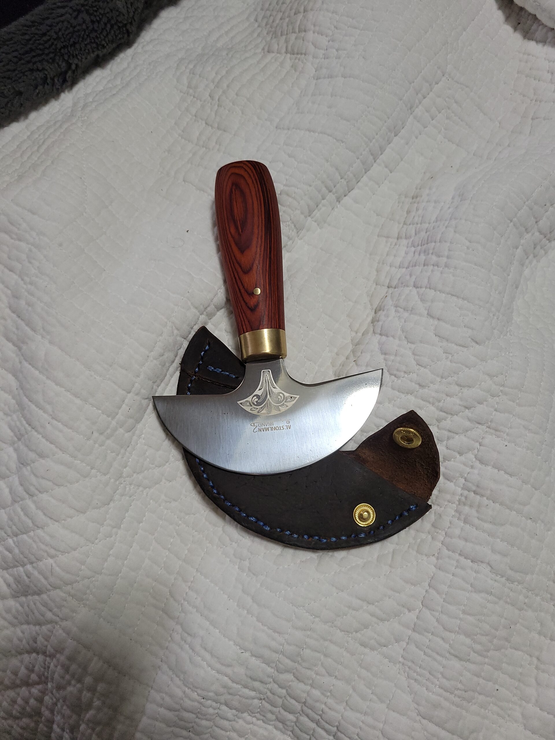Tandy Leather Al Stohlman Brand Round Leathercraft Knife - Premium Round Cutting Edge for Leather Craft Supplies customer photo 2