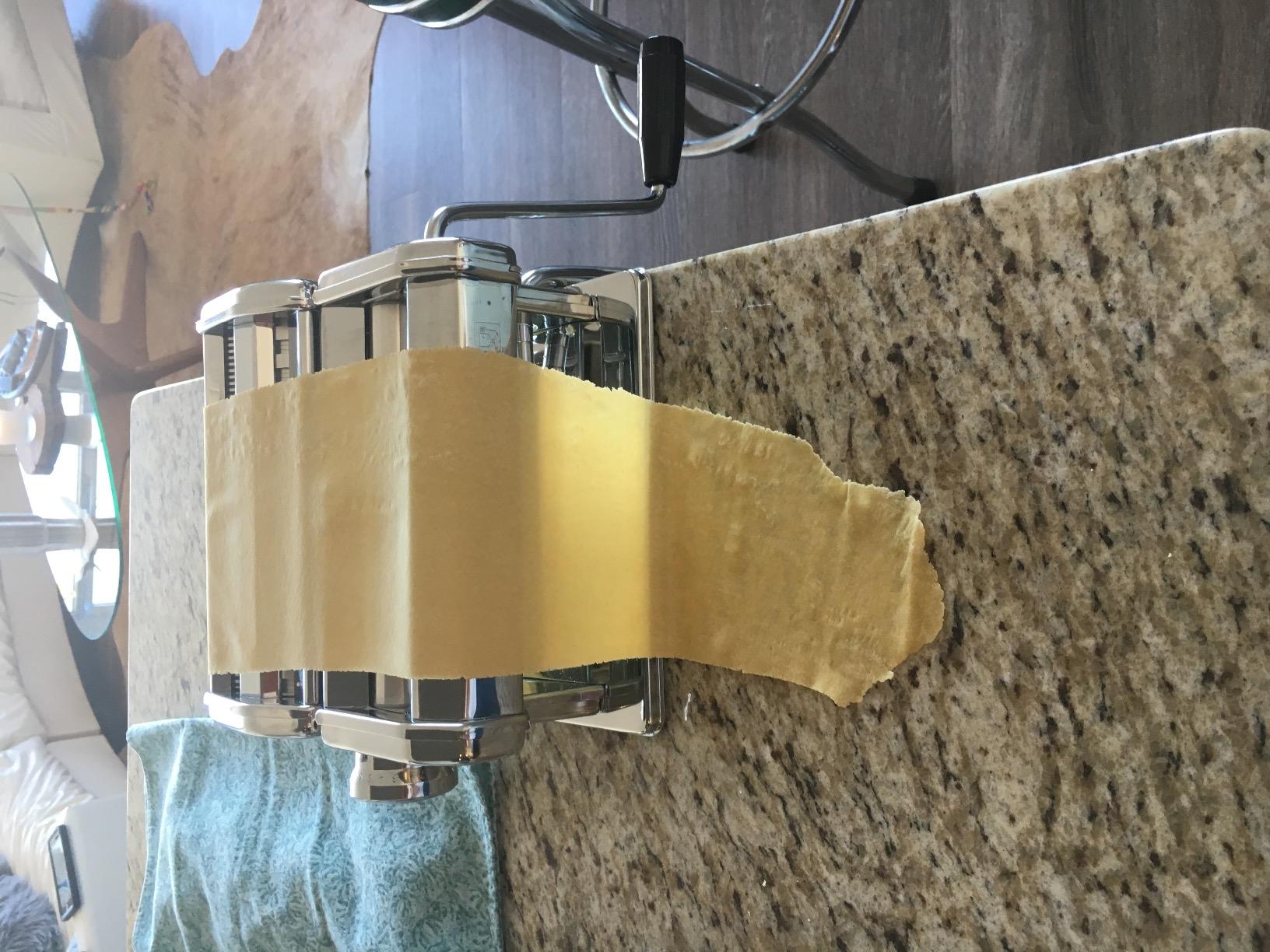 MARCATO Made in Italy Atlas 180 Classic Manual Pasta Machine, Chrome Steel. Makes Lasagne, Fettuccine & Tagliolini customer photo 2