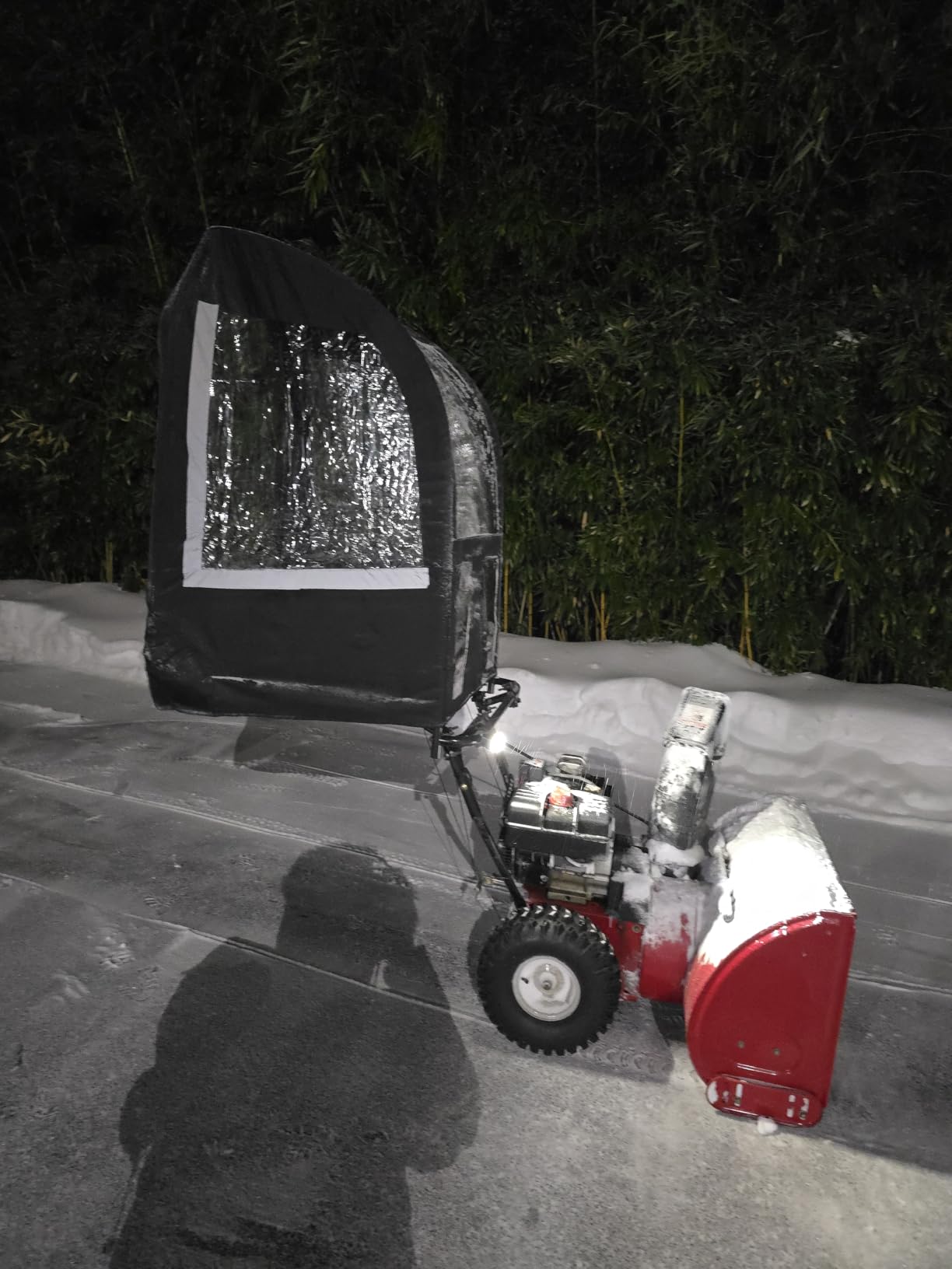 Arnold 490-241-0032 Universal Snow Thrower Cab, Black customer photo 2