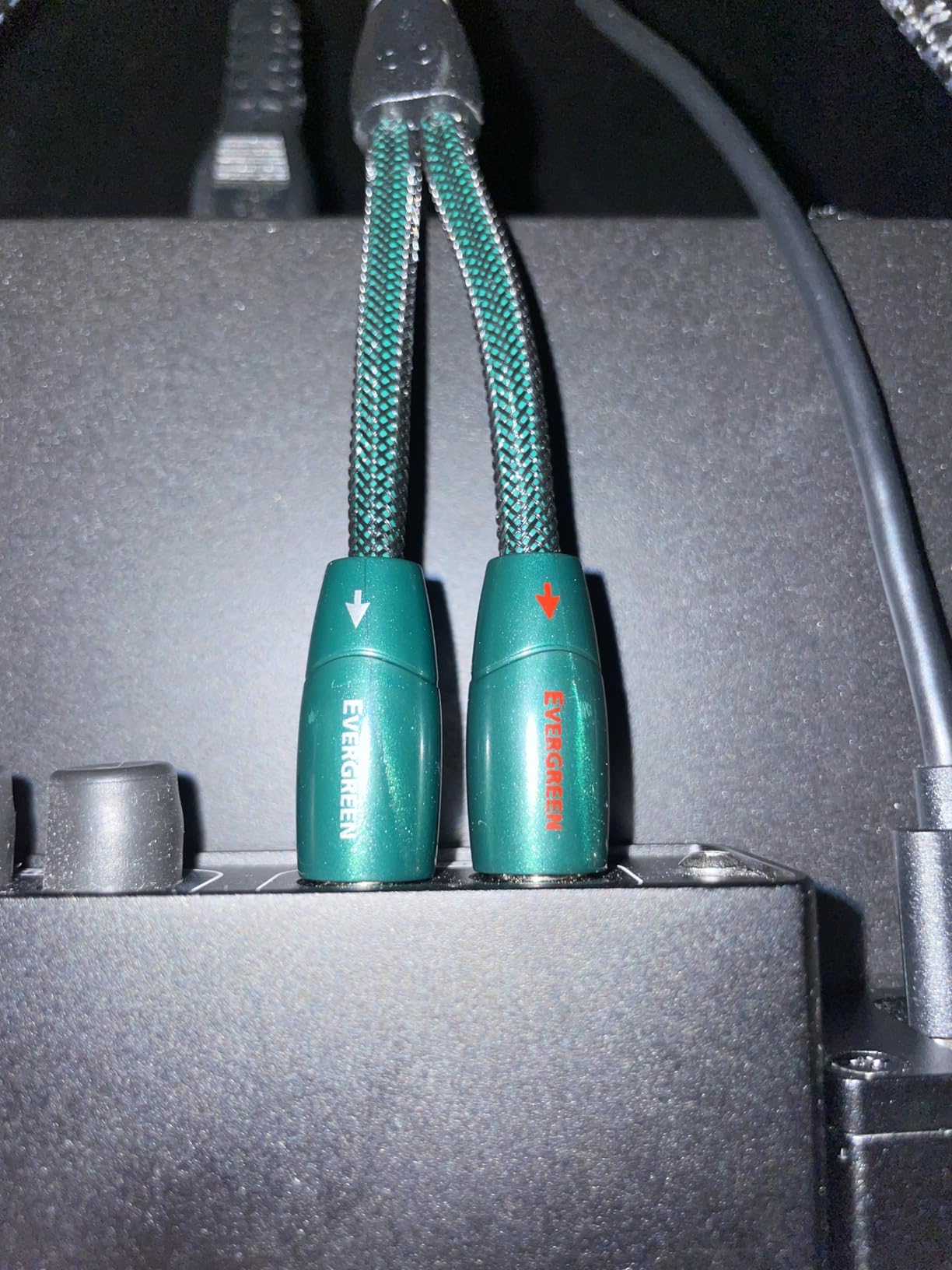 AudioQuest Evergreen RCA Audio Interconnect Cable (3m, Stereo Pair) customer photo 1