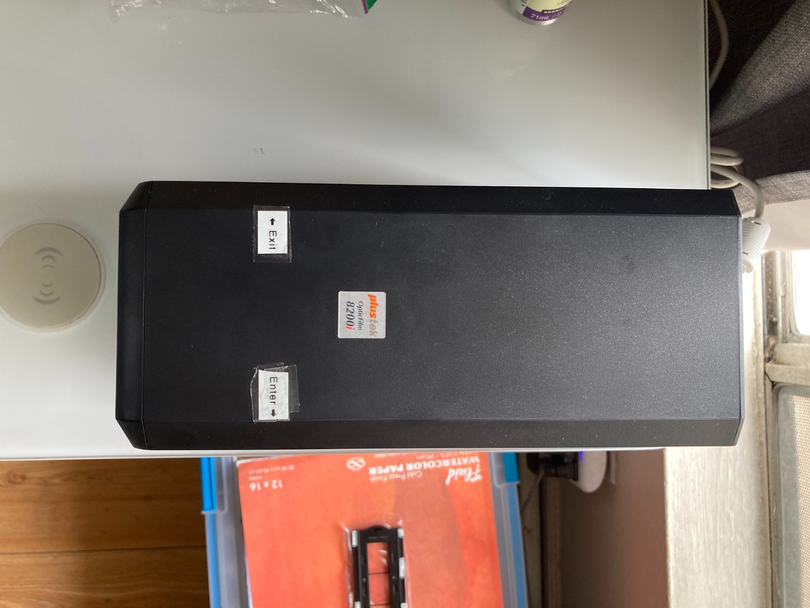 Plustek OpticFilm 8200i AI - 35mm Film & Slides Scanner. IT 8 Calibration Target + SilverFast Ai Studio 9, 7200 dpi Resolution 64Bit HDRi , Mac/PC customer photo 1