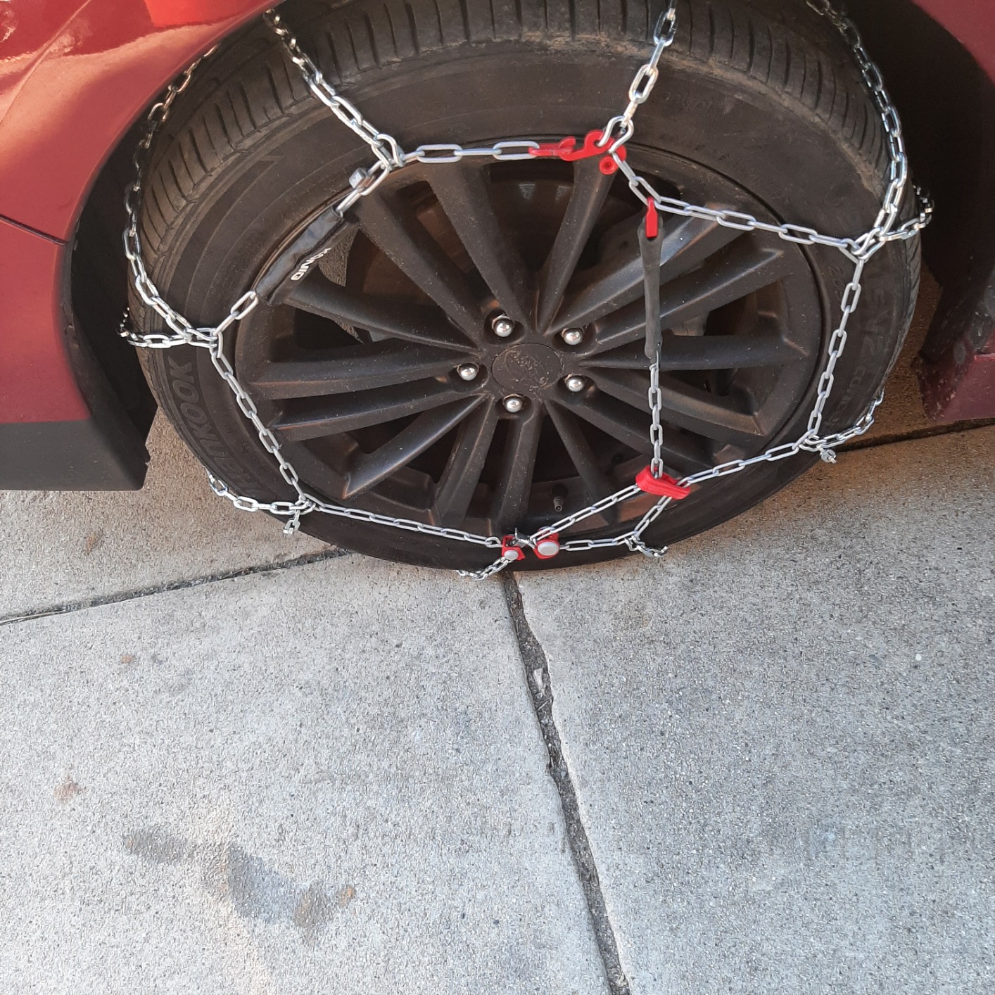 KONIG CB-12 090 Snow chains, set of 2 customer photo 1