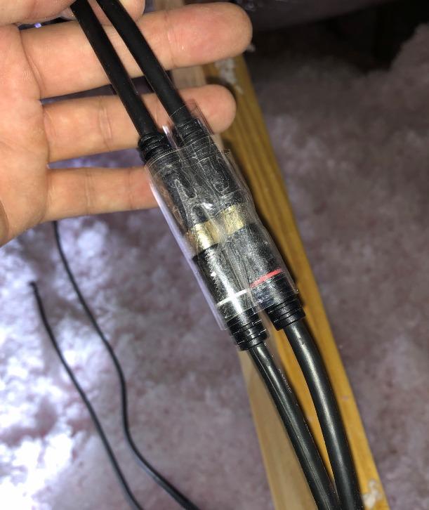 CableDirect - 3ft RCA/Phono Cable, 2 × 2 Plugs, Stereo Audio Cable, Practically Break-Proof & Flawless Sound Quality customer photo 1