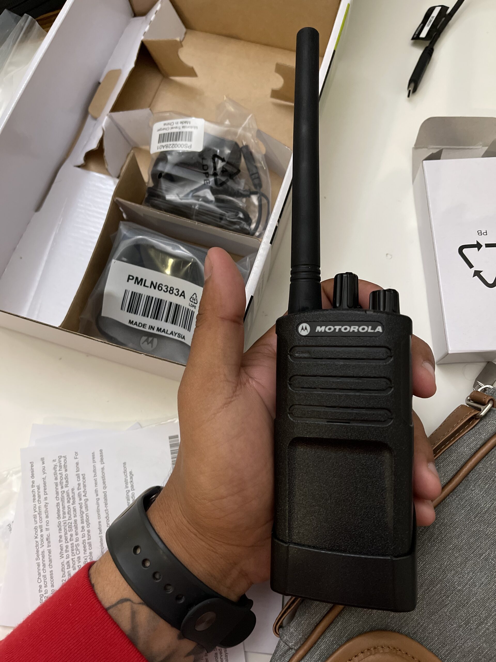 RMU2080D Two-Way Radio Digital Display 8 Channels UHF 450-470MHz customer photo 2