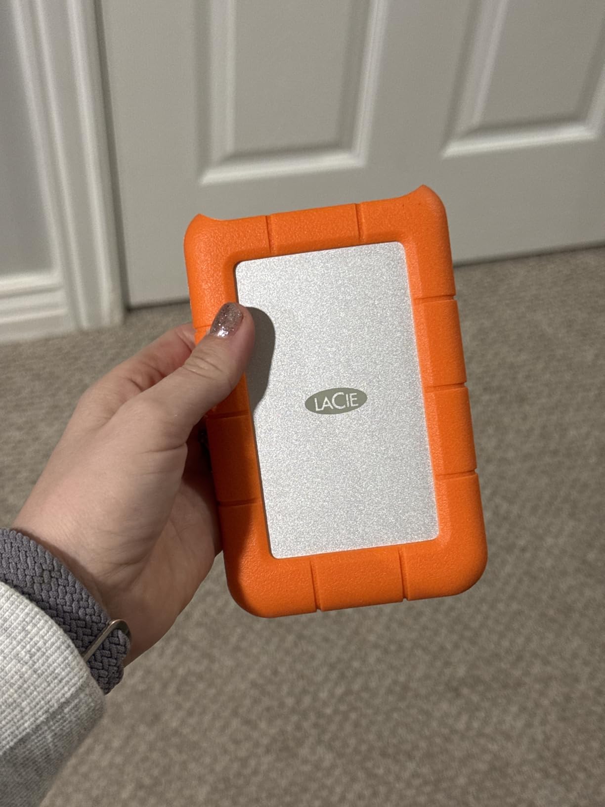 LaCie LAC9000298 La Cie Rugged Mini USB 3.0 / USB 2.0 External Hard Drive customer photo 2