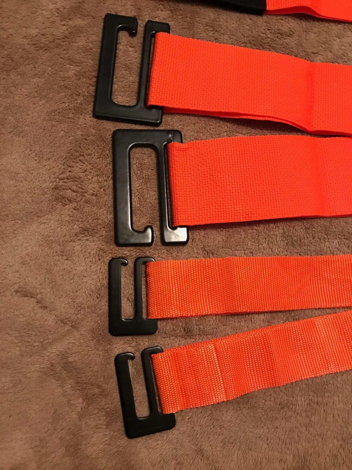 Forearm Forklift Shoulder Harness - Standard - Lift and Move Furniture, appliances, Supports up to 800 lb. Moving Harness Set, 2 Harnesses and 2 Center Straps that are ea 9'4