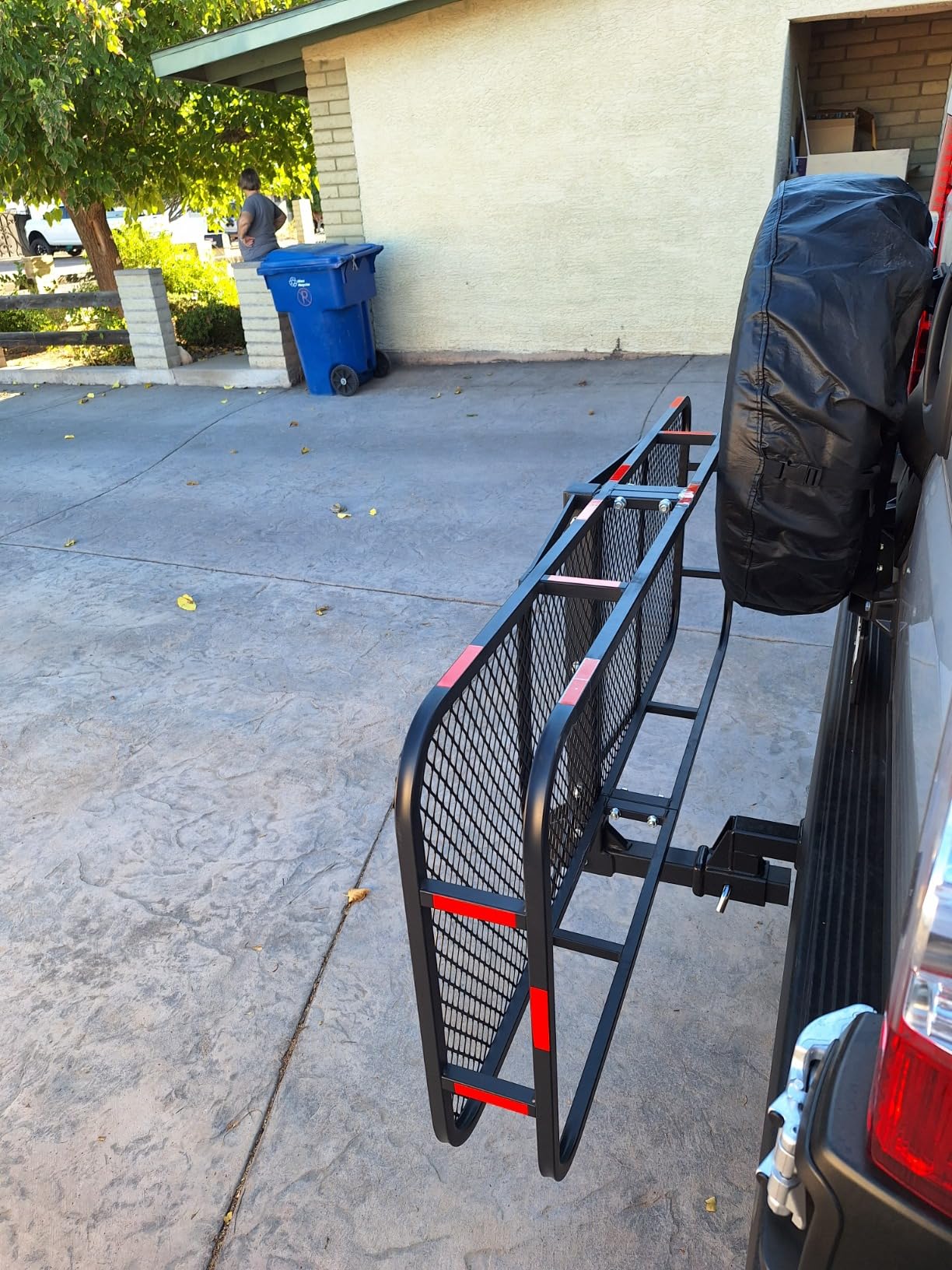 ARKSEN 60 inch Folding Hitch Cargo Carrier Basket customer photo 2