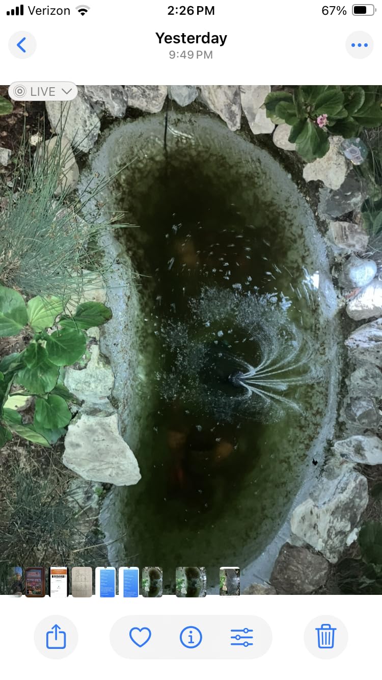 Flexzion Pond UV Lights for Outdoor Ponds - 36W Large Light, 9246 Gal Capacity customer photo 1