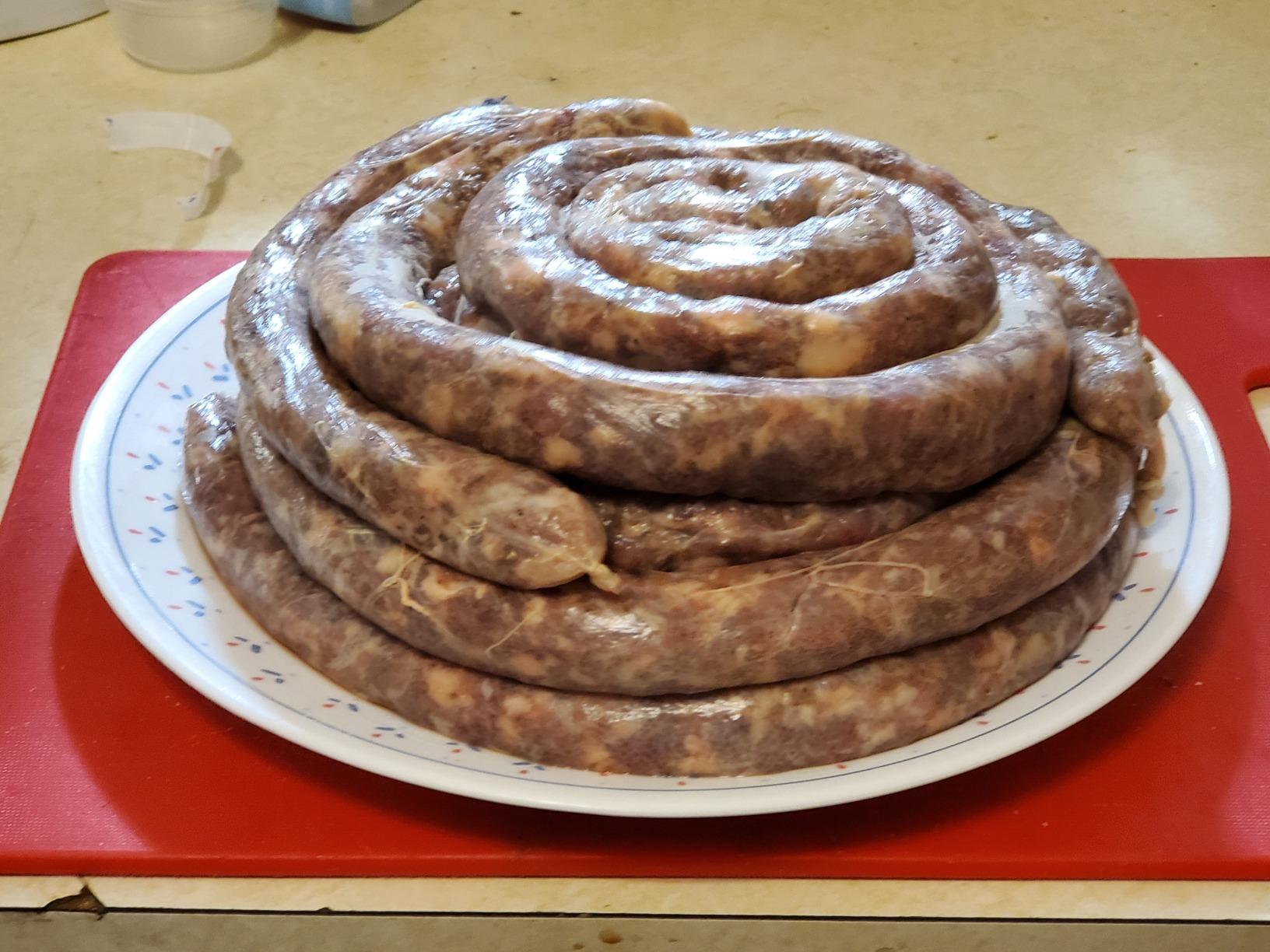Hakka 15L/32LB Sausage Stuffer, Vertical Sausage Maker and Sausage Filler with 4 Stuffing Tubes customer photo 1
