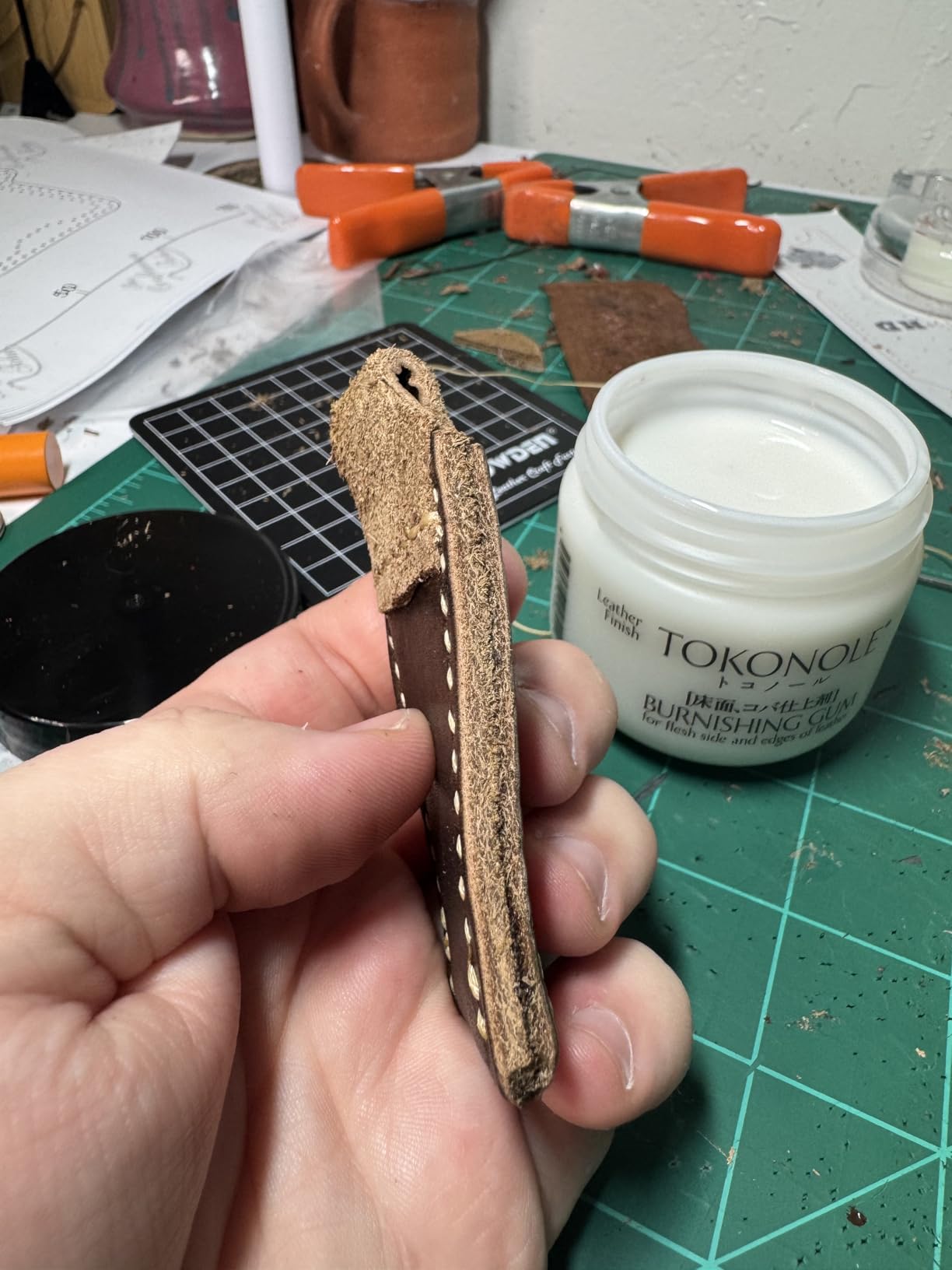 Seiwa Tokonole Leather Polishing Eraser Clear (120g) customer photo 2