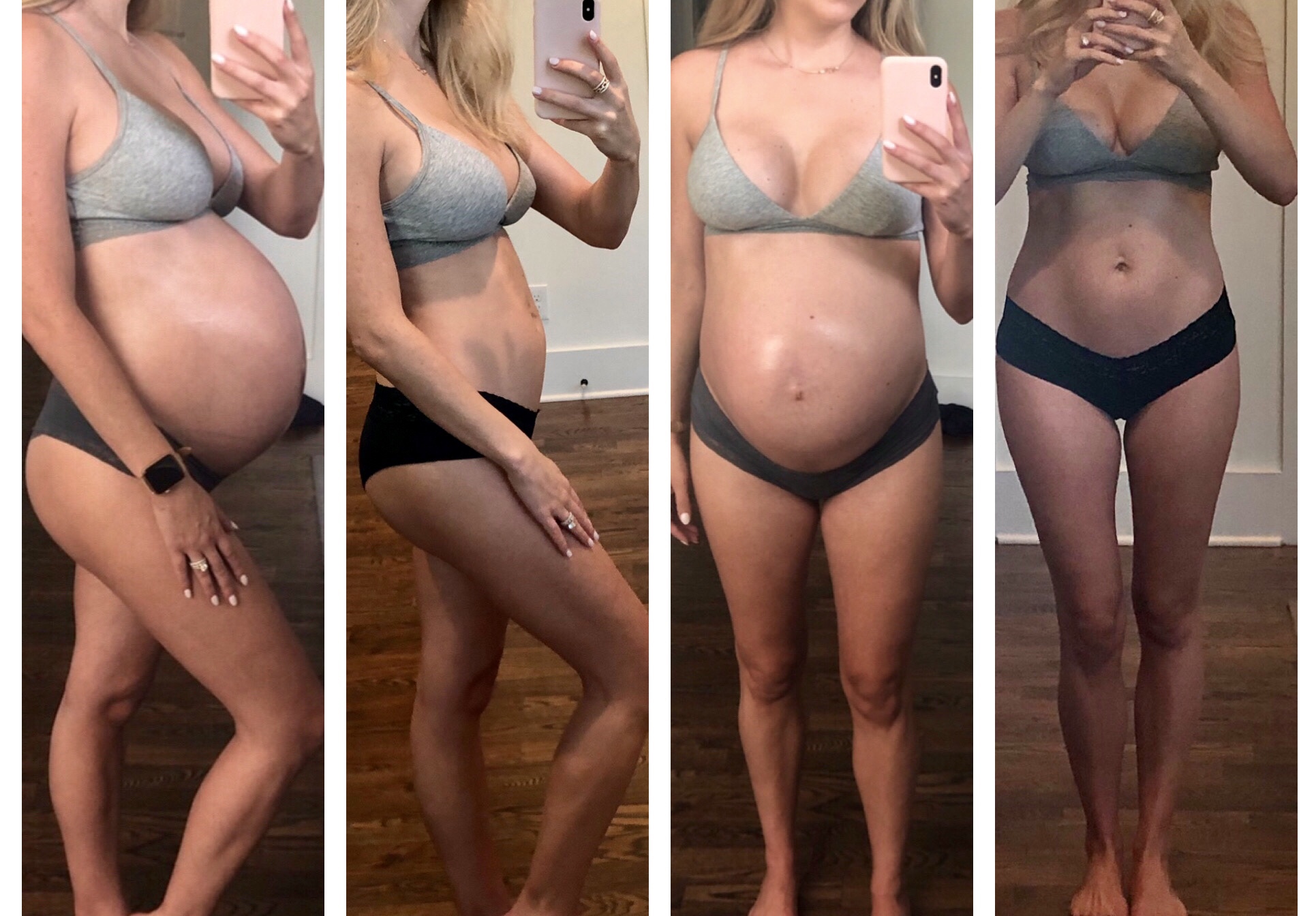 UpSpring Shrinkx Belly Charcoal Postpartum Belly Wrap, Adjustable Postpartum Belly Band to Support, Slim and Smooth After Baby customer photo 1