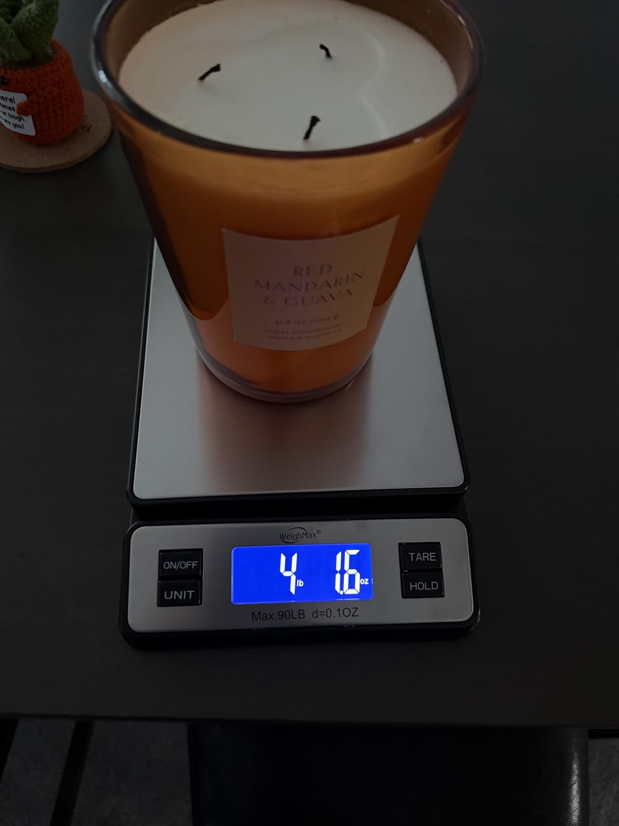 Weighmax W-2809 90 LB X 0.1 OZ Durable Stainless Steel Digital Postal Scale, Shipping Scale With AC adapter customer photo 1