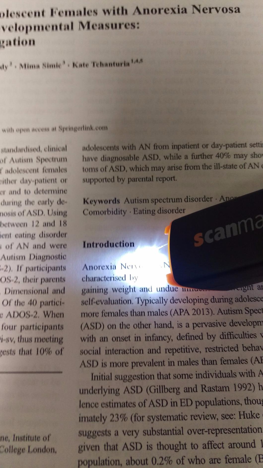 Scanmarker Air Reading Pen & Pen Scanner | Translator Pen for Dyslexia, Students & Professionals - Compatible with Mac, Windows, iOS & Android customer photo 5