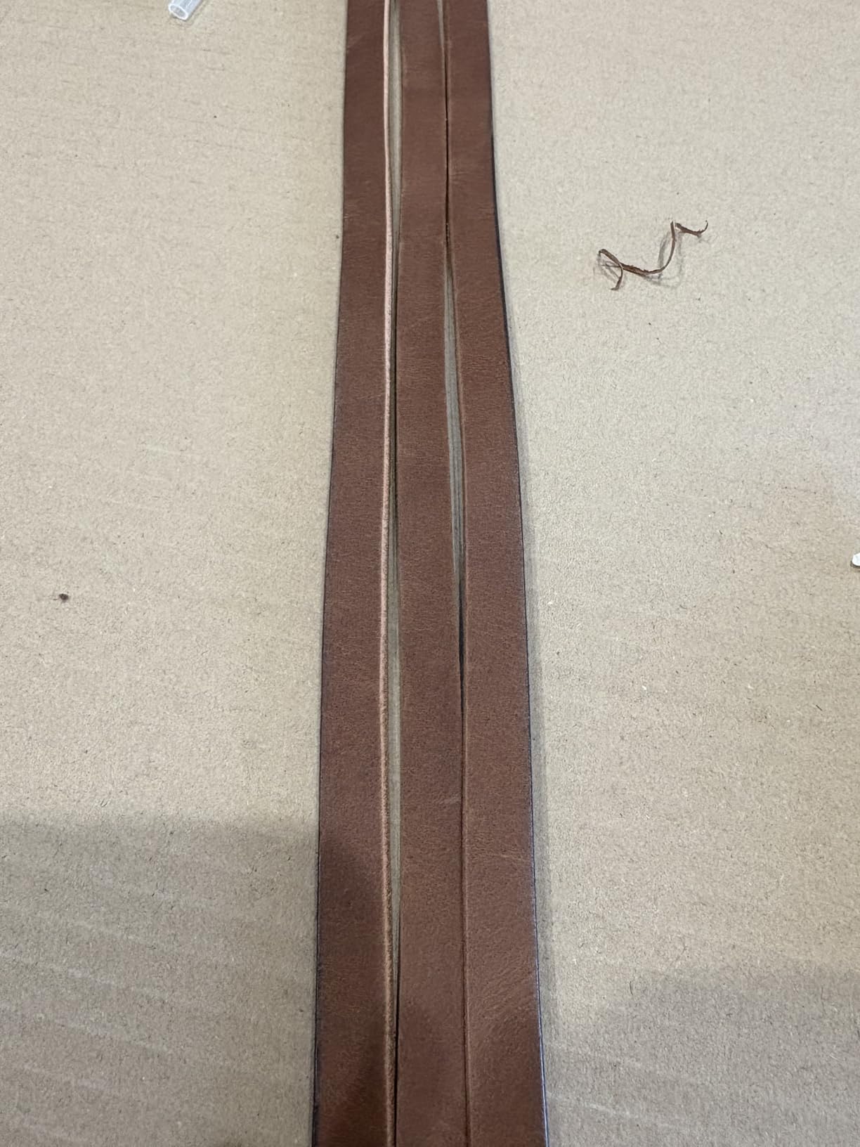 WUTA 1.2mm Edge Beveler Leather Tool High Carbon Steel Edge Skiver Wood Handle Leather Crafting Tools for Beveling Size 3,1.2mm customer photo 1