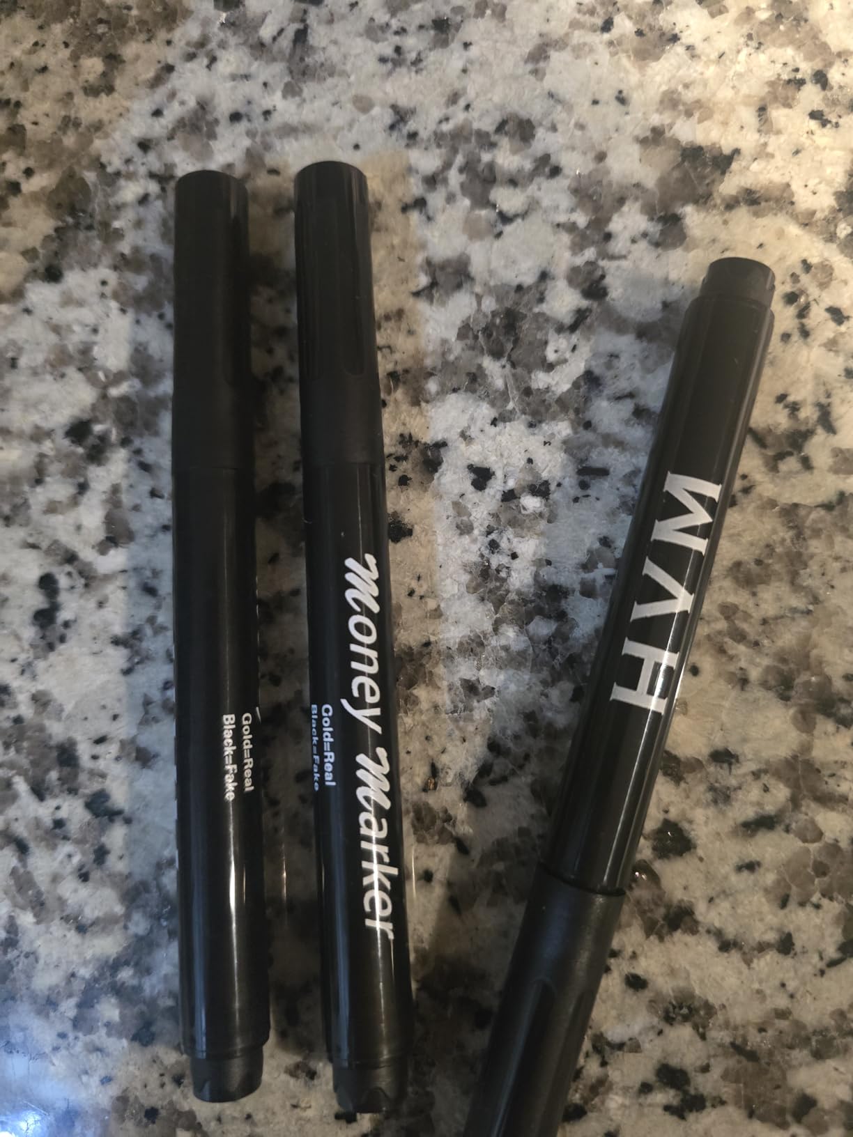 HVM Counterfeit Money Detector Pen (5 Counterfeit Pens) - Money Marker Bill Detector Pen with Upgraded Chisel Tip - Detect Fake Bills, Universal False Currency Checker Pack customer photo 2