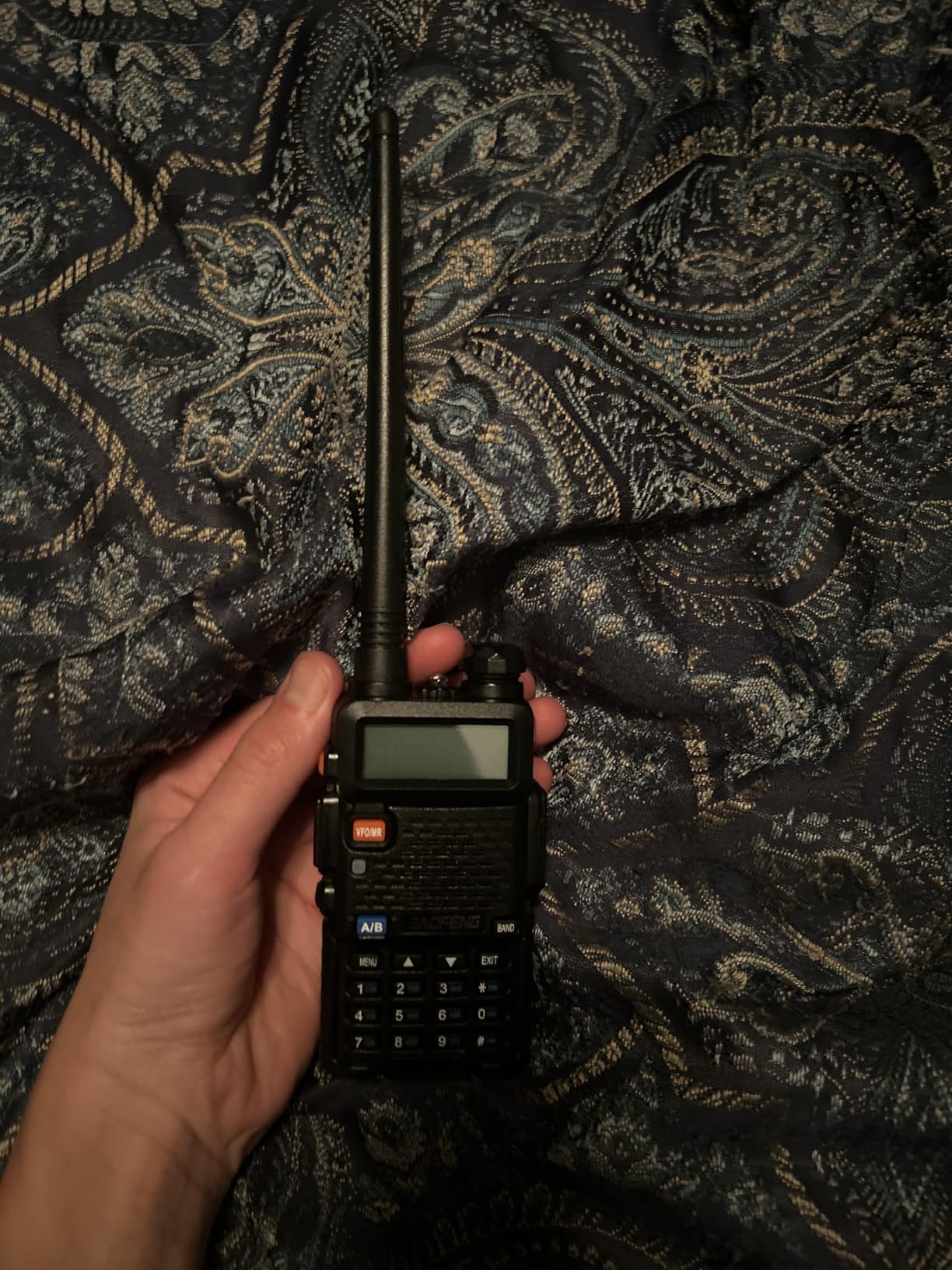 UV-5R Two Way Radio Dual Band 144-148/420-450Mhz Walkie Talkie 1800mAh Li-ion Battery(Black) customer photo 1