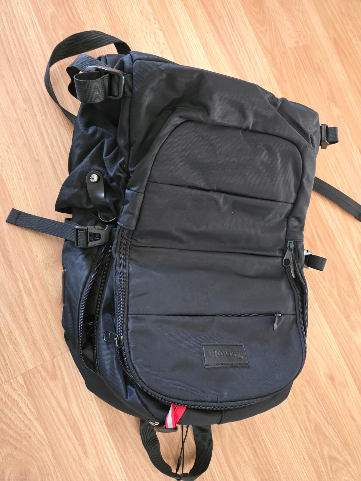 Tzowla Travel Laptop Backpack Water Resistant Anti-Theft Bag with Giant Tumbler Holder Pocket and Lock 15.6 Inch Computer Business Backpack for College customer photo 2