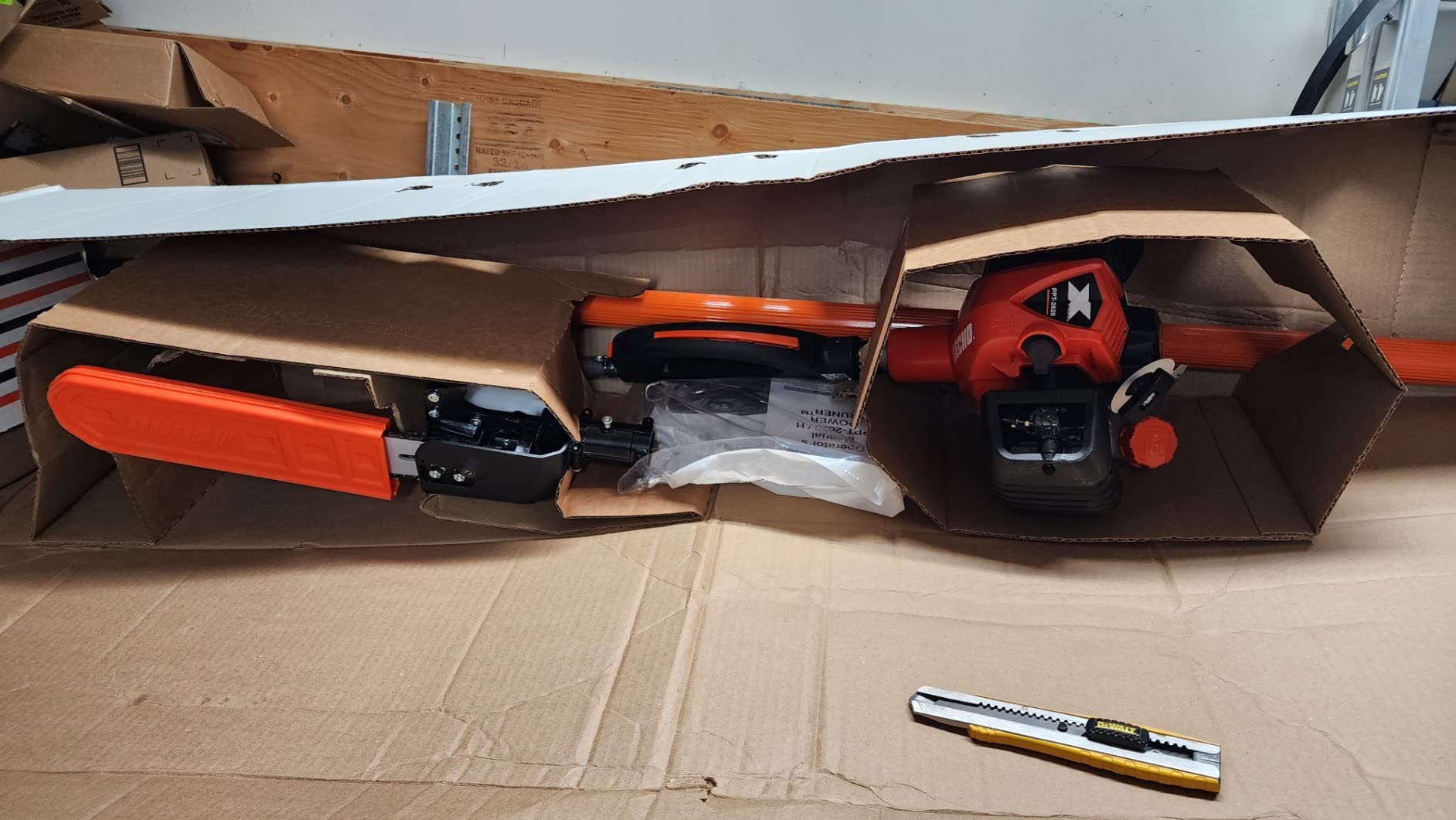 Echo PPT-2620 12 in. 25.4 cc Gas 2-Stroke X Series Telescoping Power Pole Saw with Loop Handle, Shaft Extending to 12.1 ft. customer photo 2