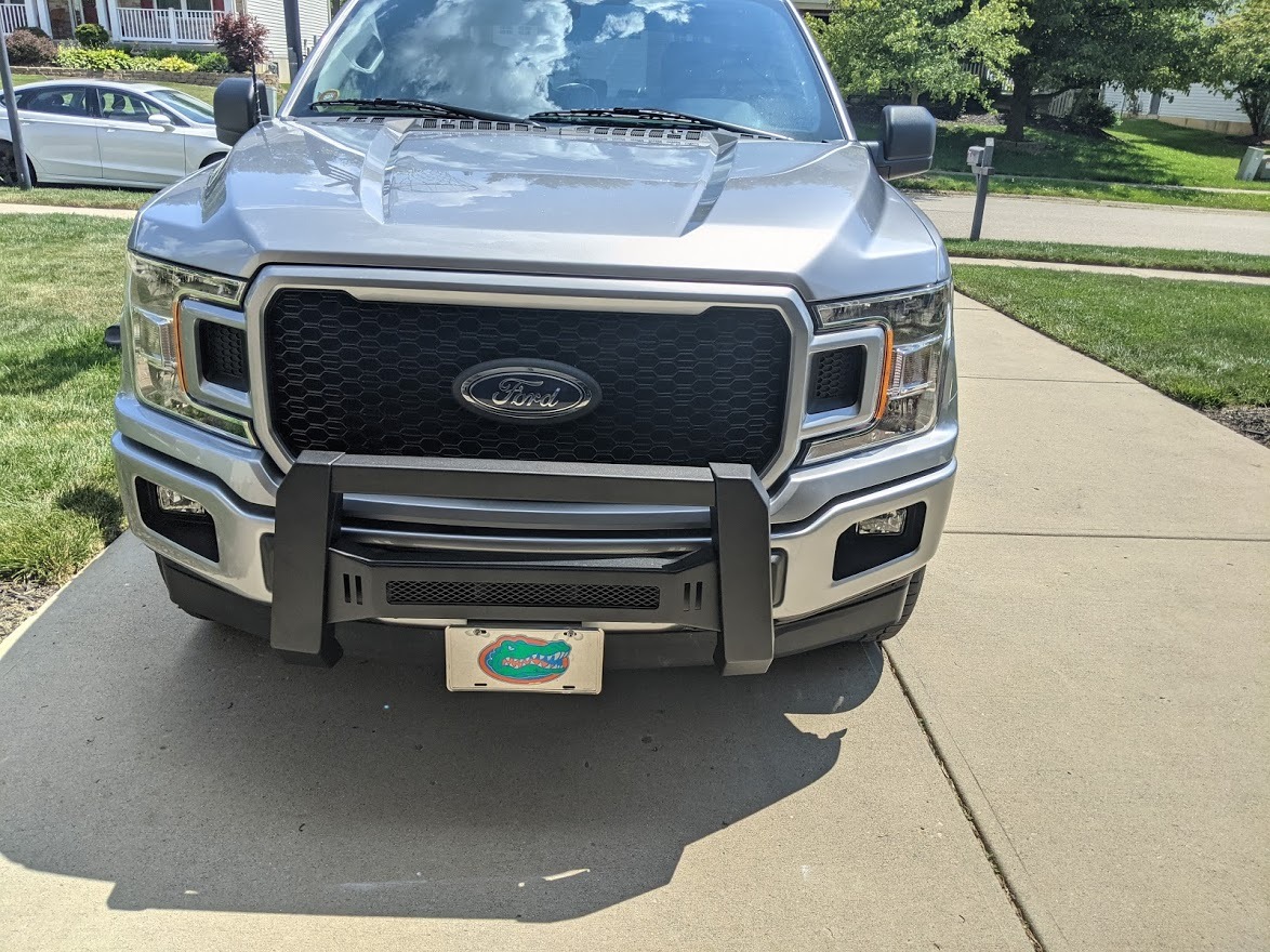 TAC Modular Bull Bar for Ford F150 Fine Textured Mesh Version Front Guard customer photo 1
