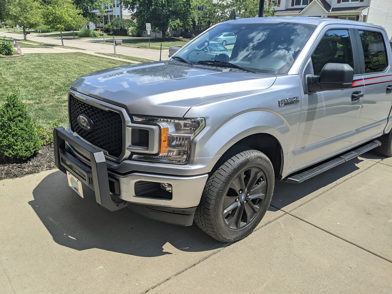 TAC Modular Bull Bar for Ford F150 Fine Textured Mesh Version Front Guard customer photo 2