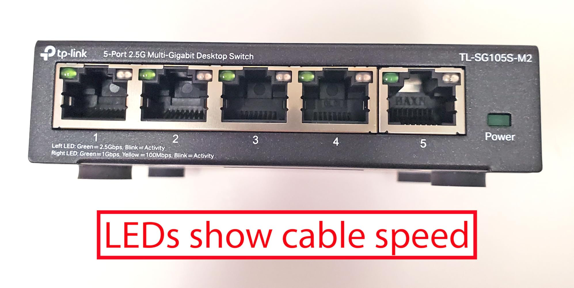 TP-Link 24 Port Gigabit Ethernet Switch Desktop/Rackmount Plug & Play Shielded Ports Sturdy Metal Fanless Quiet Traffic Optimization Unmanaged (TL-SG1024S) customer photo 1