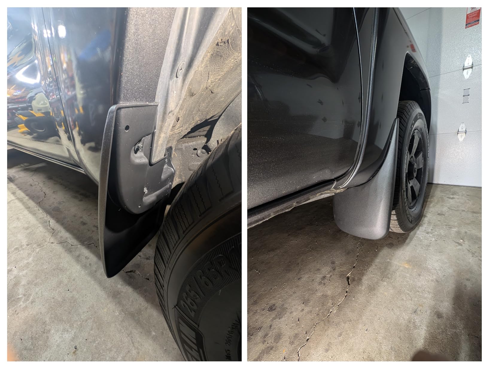A-Premium Mud Flaps for Toyota Tacoma 2016-2023, No Drilling Required Splash Guards with Hardware Accessories, 4 Pack Front and Rear Mud Guards (Doesn't Fit SR Model) customer photo 2