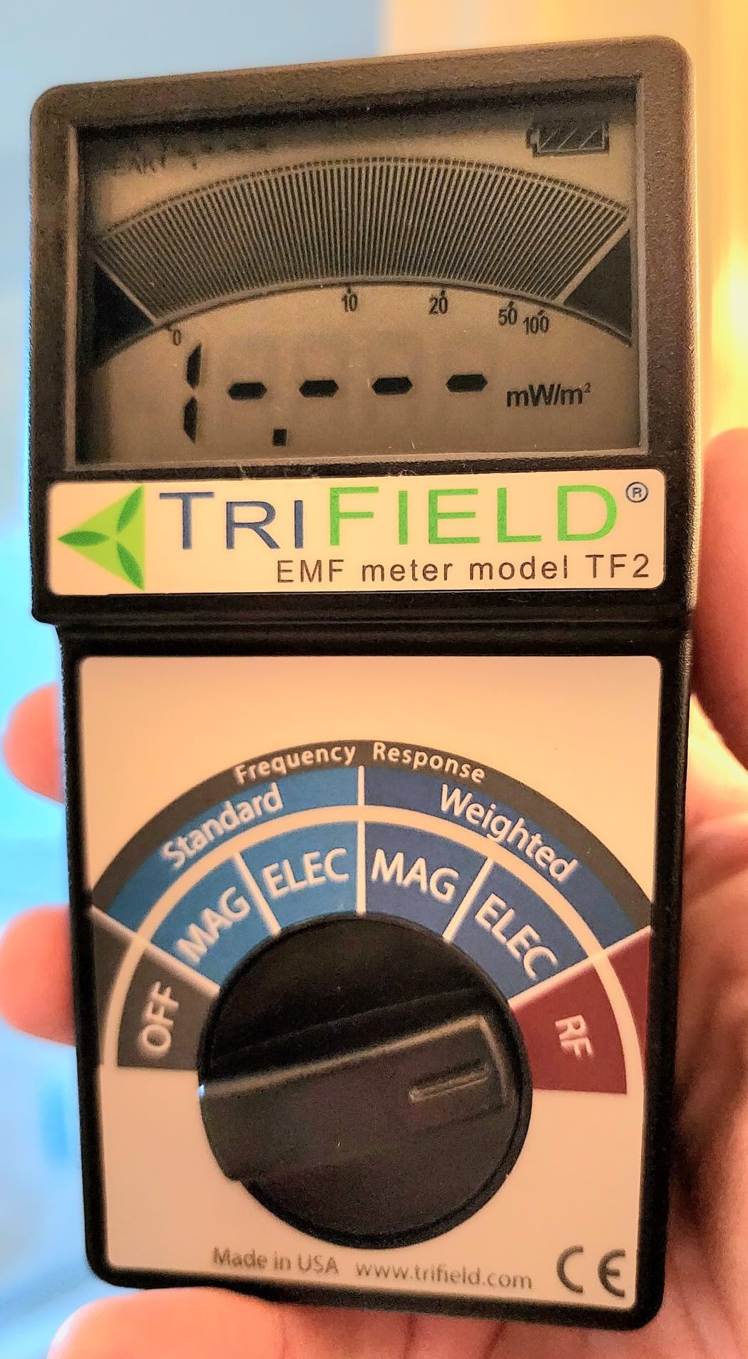 TriField TF2 EMF Meter - Made in USA - #1 Handheld EMF Detector for Magnetic/Electric/Radio Fields customer photo 2
