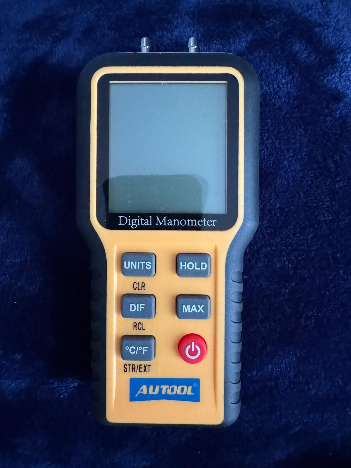 Manometer, Professional Air Pressure Meter, Dual-Port HVAC Digital Manometer Gas Pressure Tester, 12 Selectable Units Differential Pressure Gauge customer photo 3