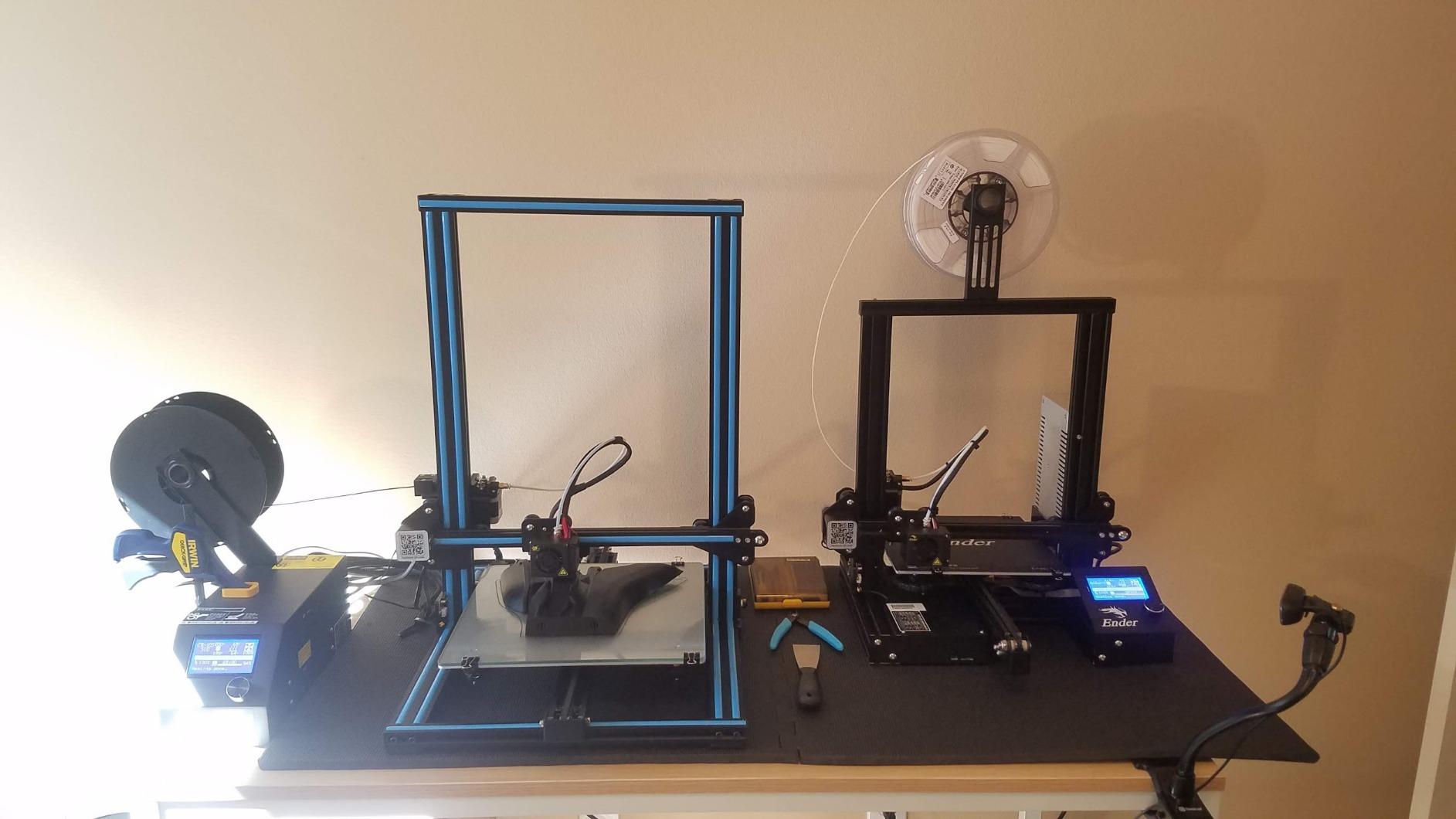 Official Creality Ender 3 3D Printer with Resume Printing, Stable Power Supply, Precise Printing, and V-Slot Rails, DIY 3D Printer, Printing Size 8.66x8.66x9.84 inches, Ideal for Mold Sample Printing customer photo 1