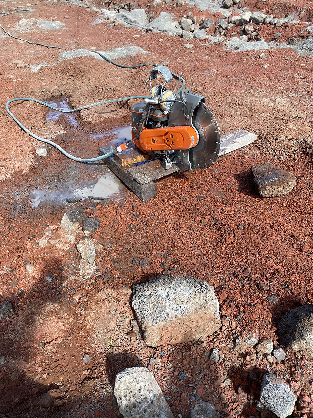 Husqvarna 967682101 K 770 Gasoline Grinder Power Cutter, Orange customer photo 1
