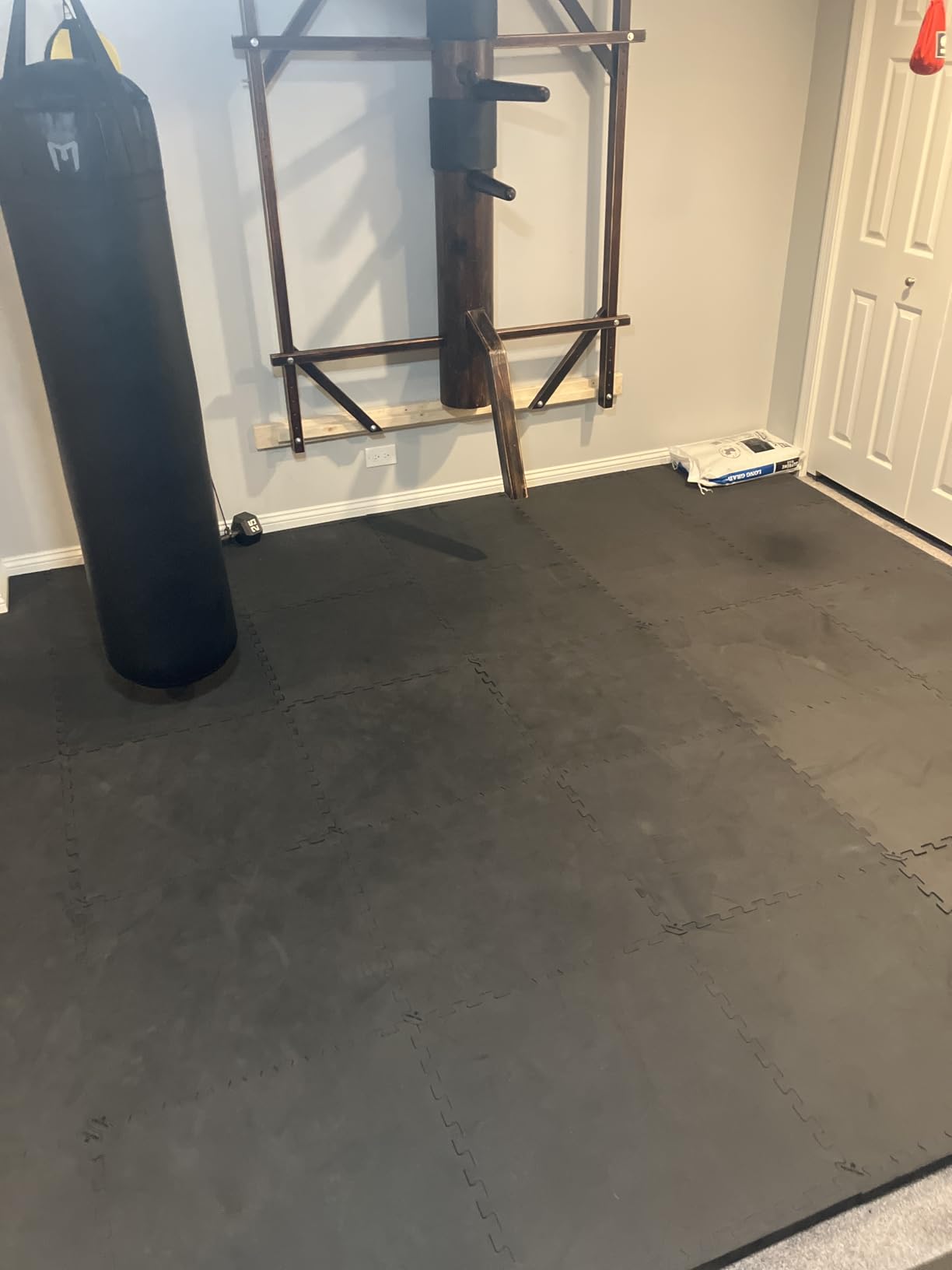 Meister X-Thick 1.5 inch Interlocking EVA Foam Mats - 2X Cushion for Wrestling, MMA Takedowns & Gymnastics - 2'x2' Tiles customer photo 2