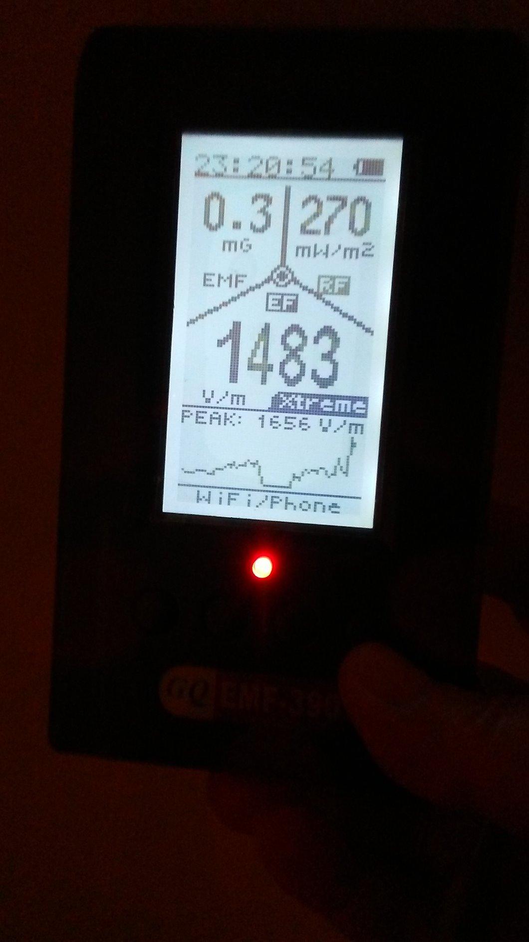 GQ EMF-390 Multi-Field EMF Meter with RF Spectrum Analyzer and Data Logger customer photo 2