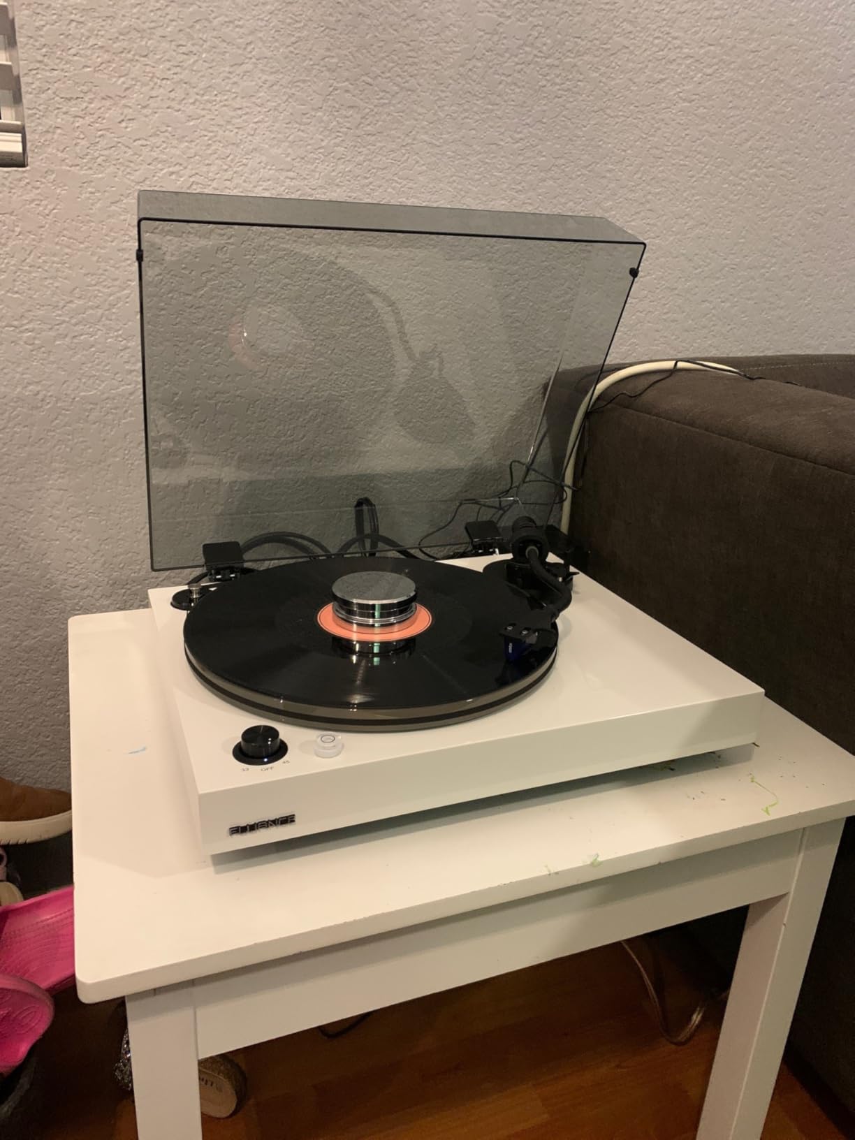 Fluance RT85 Turntable with Ortofon Cartridge, Acrylic Platter, Speed Control, and Vibration Isolation - High Fidelity Vinyl Record Player customer photo 1