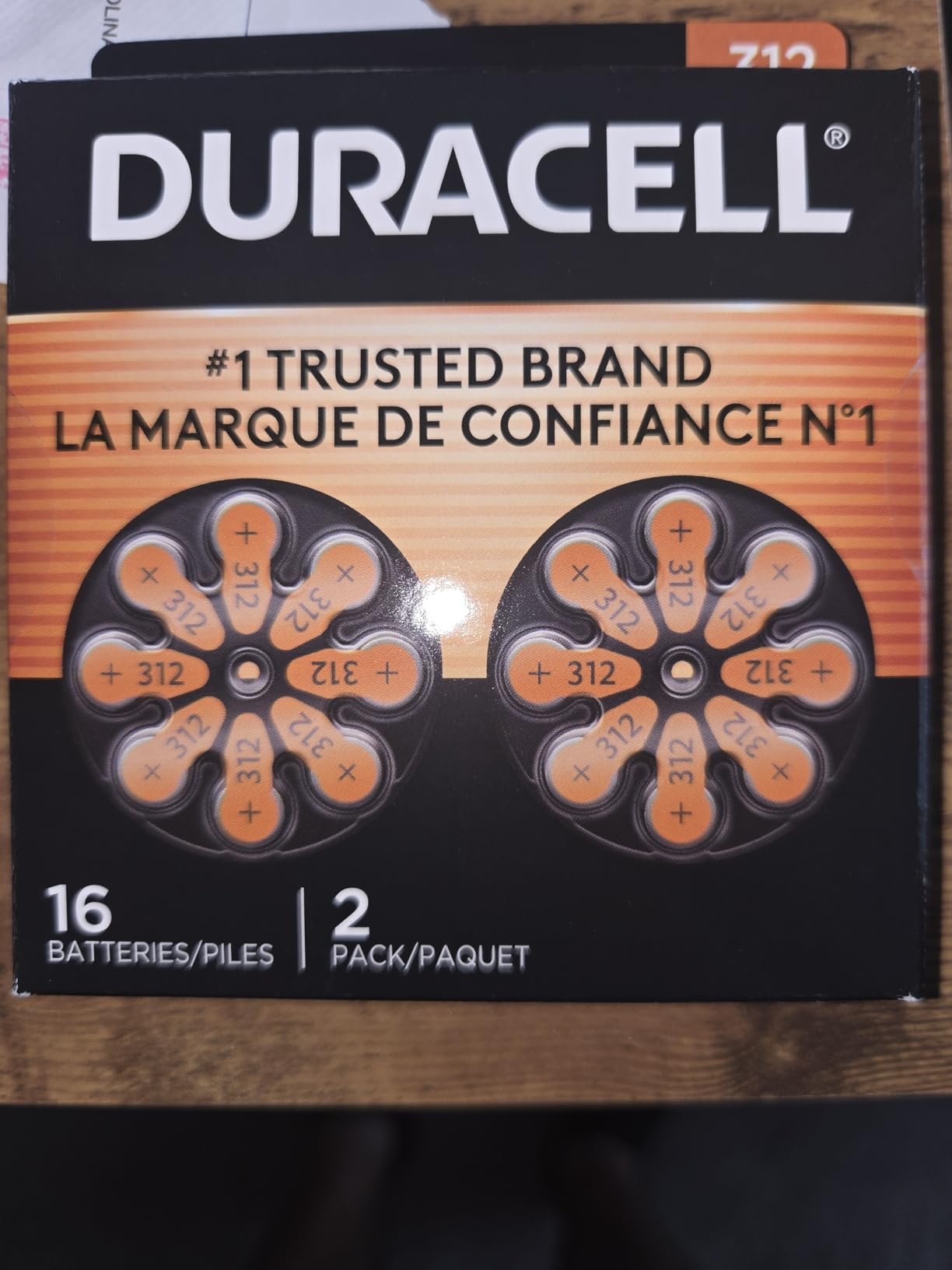 Duracell Hearing Aid Batteries Yellow Size 10, 16 Count Pack, 10A Size Hearing Aid Battery with Long-Lasting Power, Extra-Long EasyTab Install for Hearing Aid Devices customer photo 1