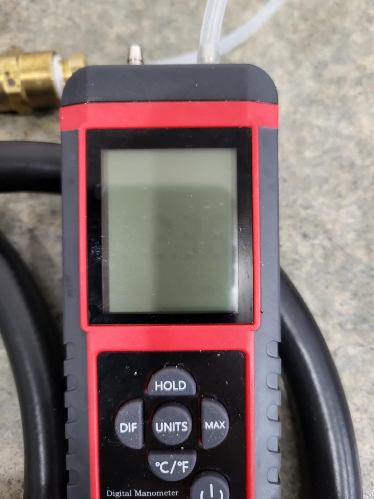 EHDIS Manometer, Professional Air Pressure Meter, Dual-Port HVAC Digital Manometers Gas Pressure Tester Differential Gauge customer photo 3