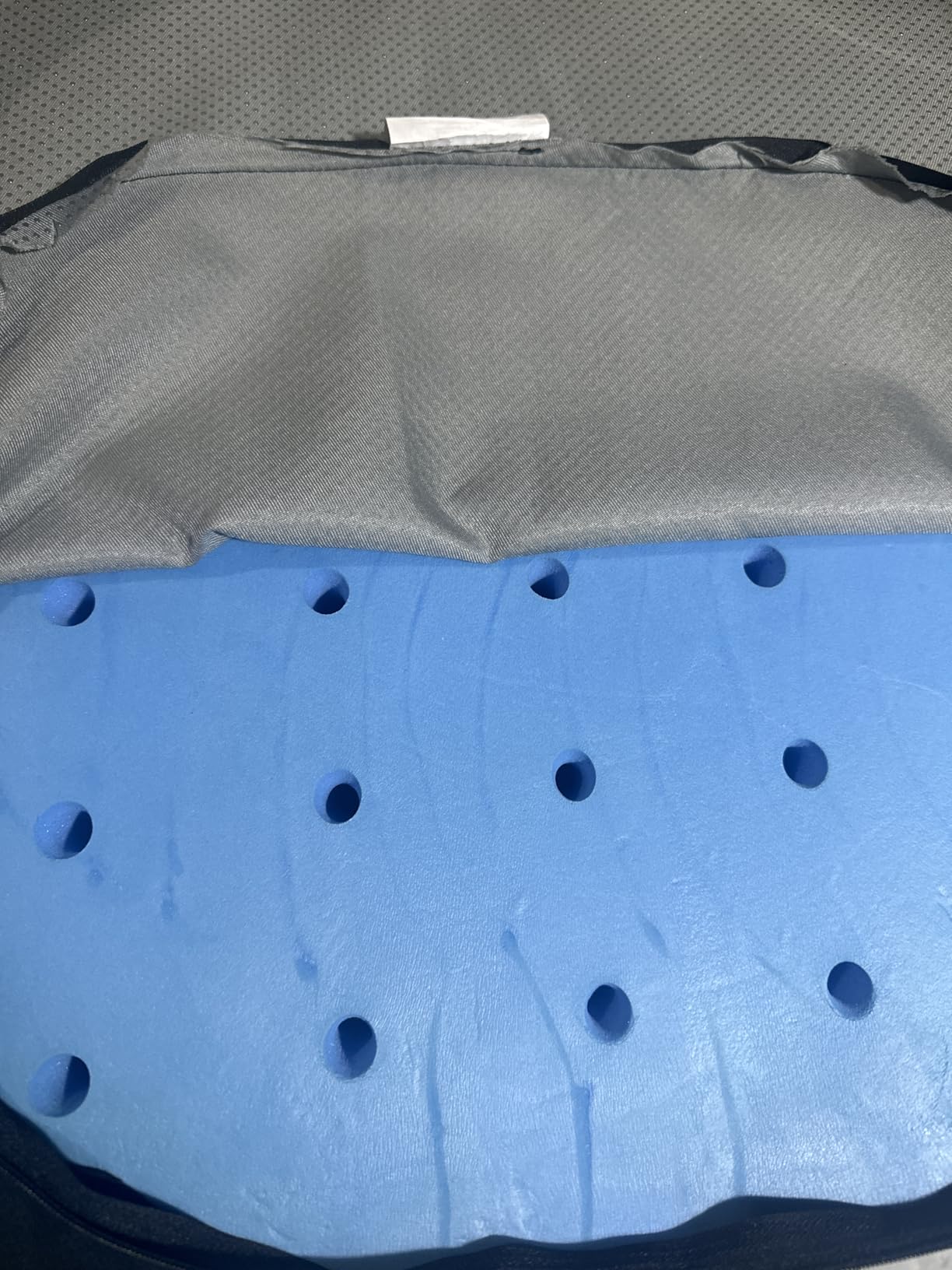 Everlasting Comfort Memory Foam Seat Cushion for Chair - Wheelchair Cushions for Tailbone Relief - Ventilated Gel Seat Cushion for Chair, Seniors, & Adults customer photo 2