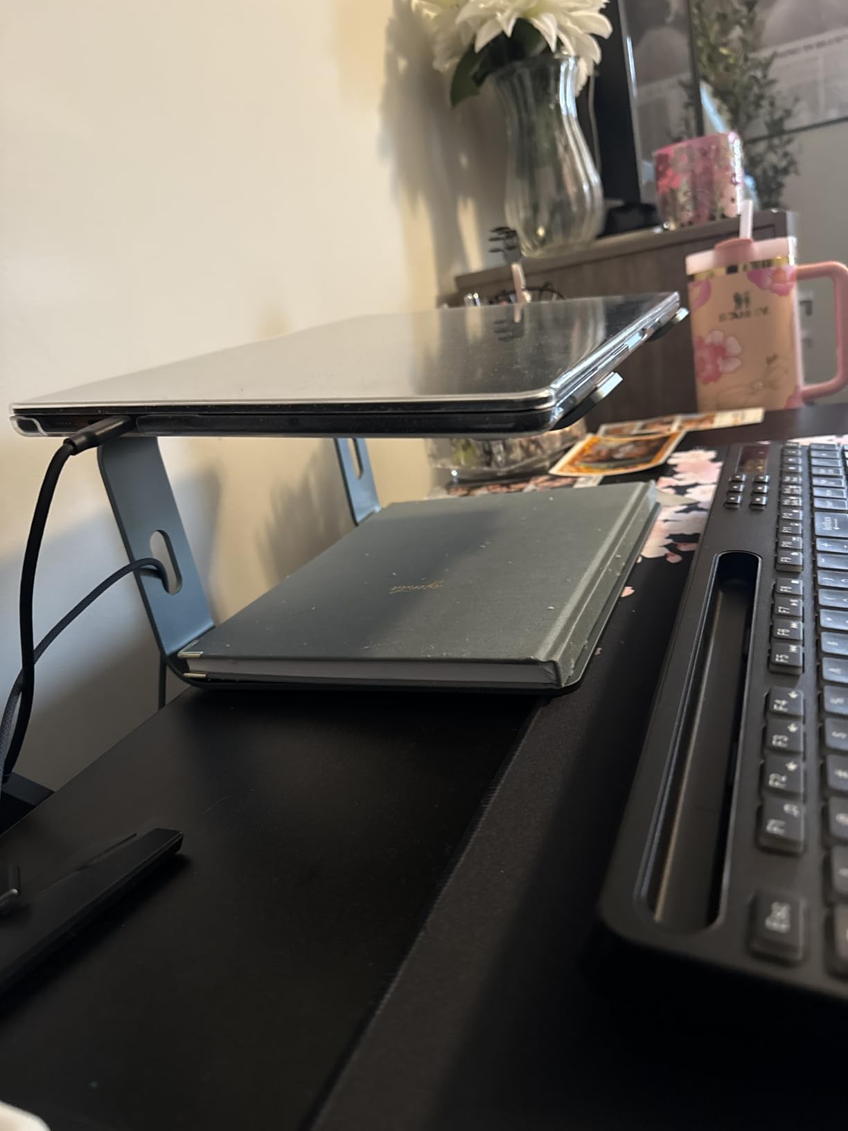 Nulaxy All-Aluminum Laptop Stand for Desk, Ergonomic Detachable Ventilated Cooling Computer Riser, Anti-Slip Design Notebook Holder Compatible with All 10-16