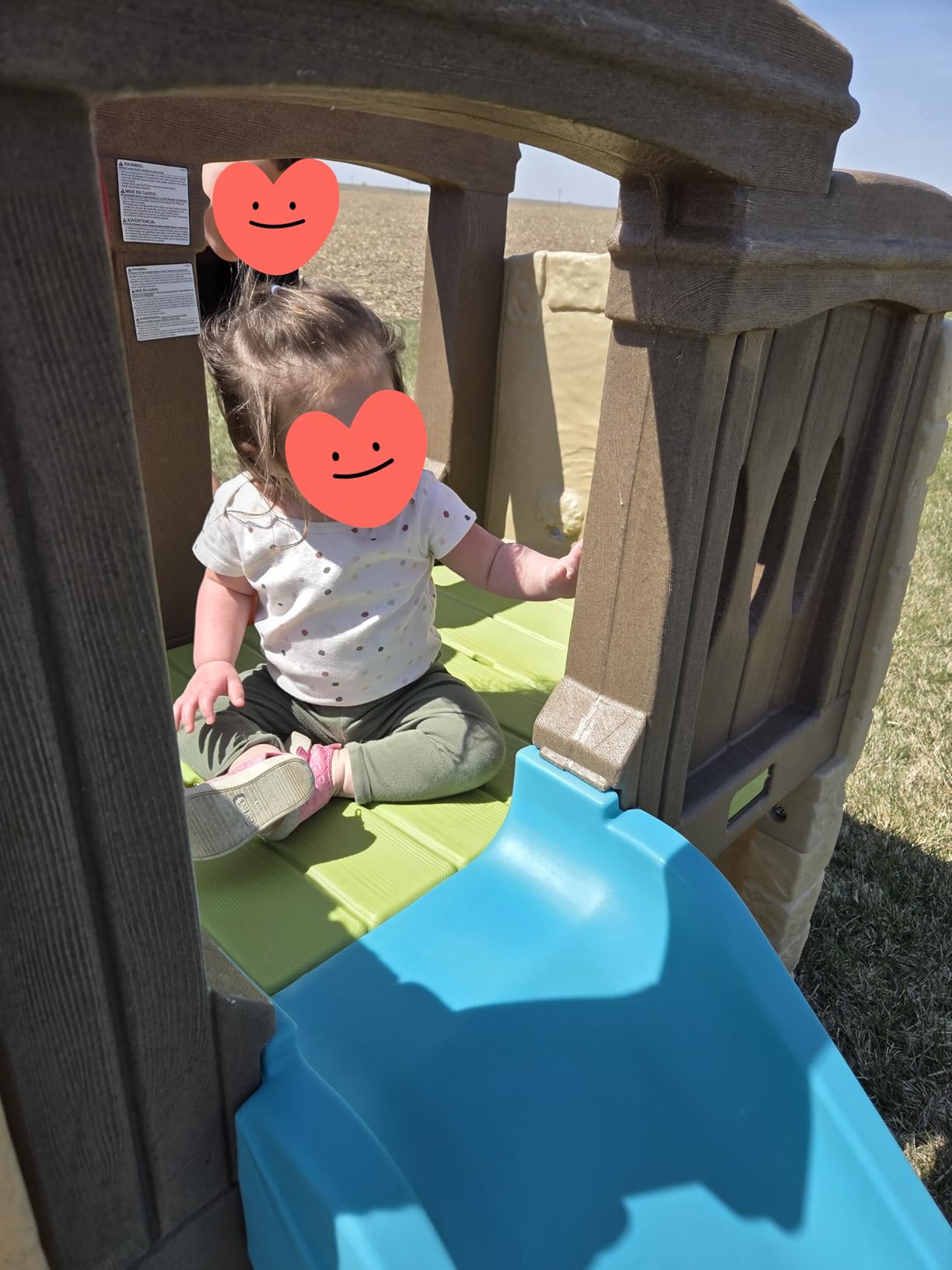 Step2 Woodland Climber II Kids Playset, Ages 2-6 Years Old, Toddler Slide and Climbing Wall, Outdoor Playground for Backyard, Sturdy Plastic Frame, Easy Set Up customer photo 1