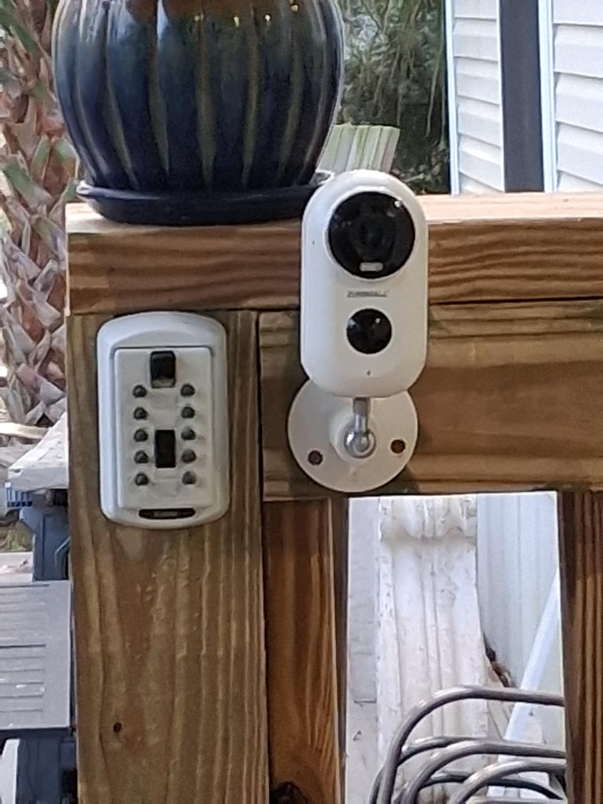 ZUMIMALL Security Cameras Wireless Outdoor with Magnetic Mount, No-Drill Installation, 2K Battery Powered Cameras for Home Security Indoor, 2.4G WiFi, Color Night Vision/130° View/AI Detection/Alexa customer photo 1