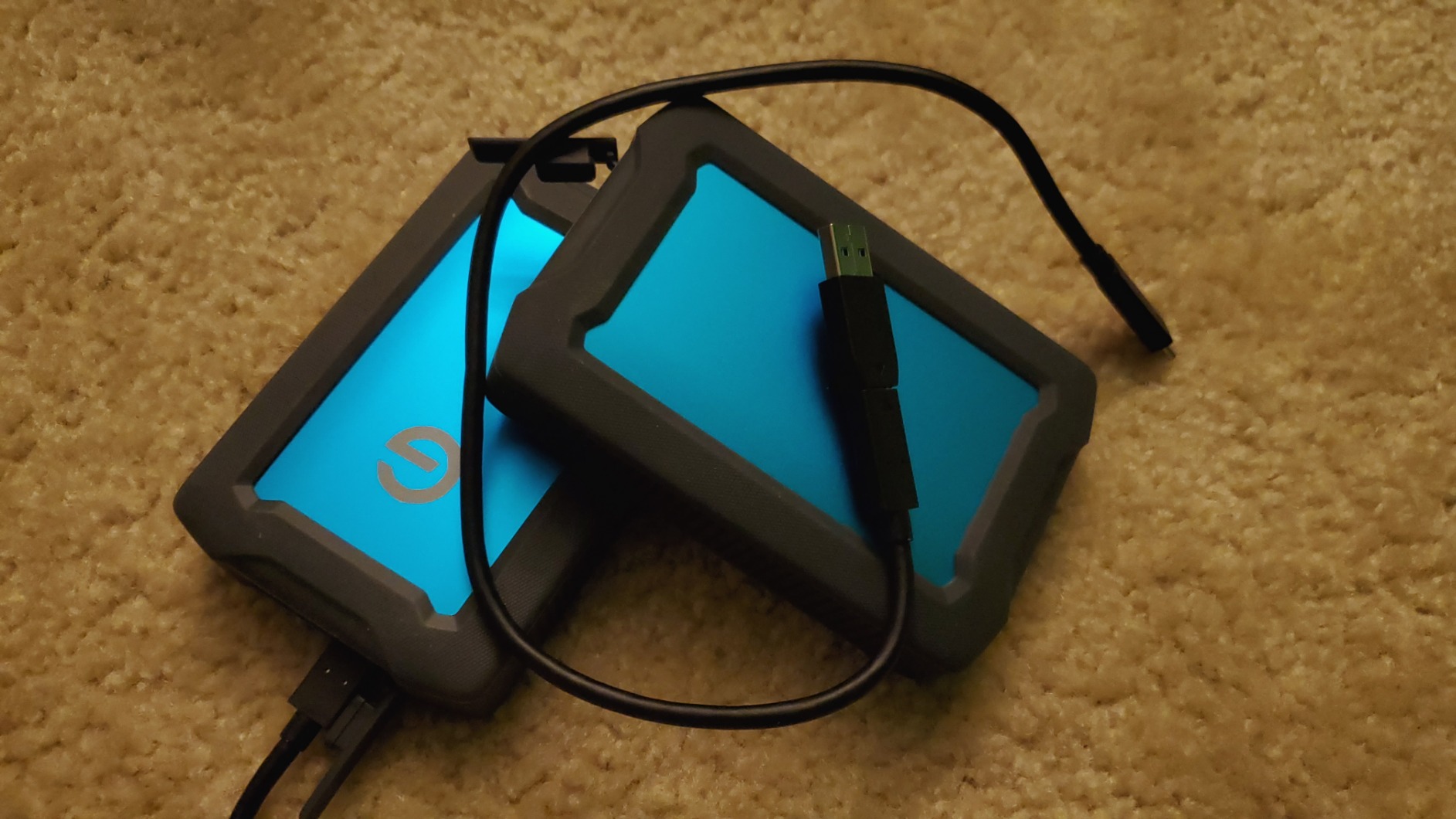 G-Technology 2TB ArmorATD All-Terrain Rugged Portable External Hard Drive - USB-C, USB 3.1 Gen 1 - 0G10434-1 customer photo 1