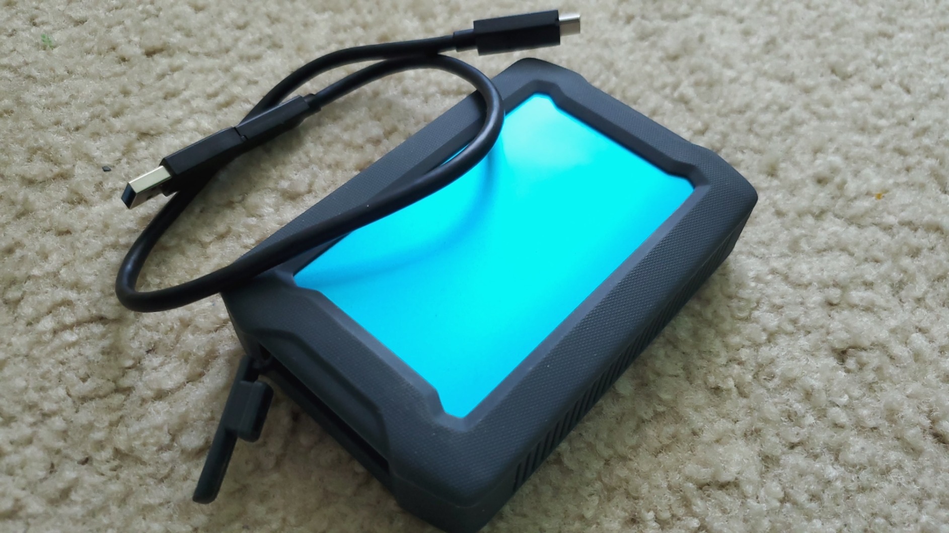 G-Technology 2TB ArmorATD All-Terrain Rugged Portable External Hard Drive - USB-C, USB 3.1 Gen 1 - 0G10434-1 customer photo 2