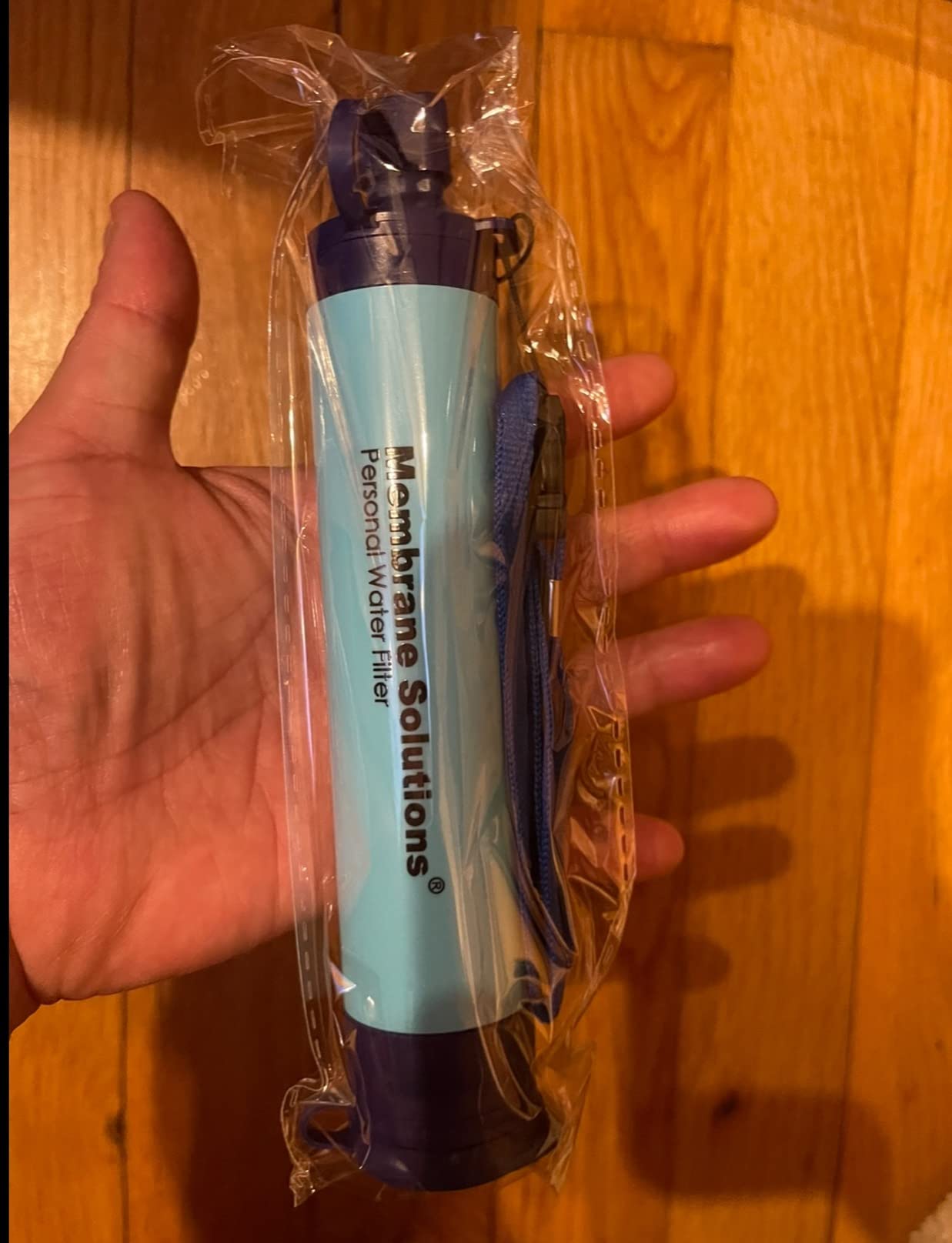 Membrane Solutions Straw Water Filter S1, NSF/ANSI 42&372&401 certificated, Survival Filtration Portable Gear, Emergency Preparedness customer photo 2