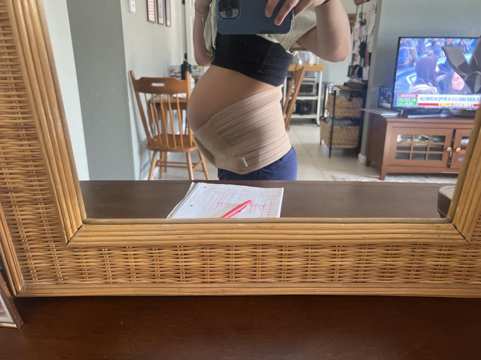 KeaBabies Revive 3 in 1 Postpartum Belly Support Recovery Wrap - Postpartum Belly Band, After Birth Brace, Slimming Girdles, Body Shaper Waist Shapewear, Post Surgery Pregnancy Belly Support Band (Midnight Black, M/L) customer photo 1