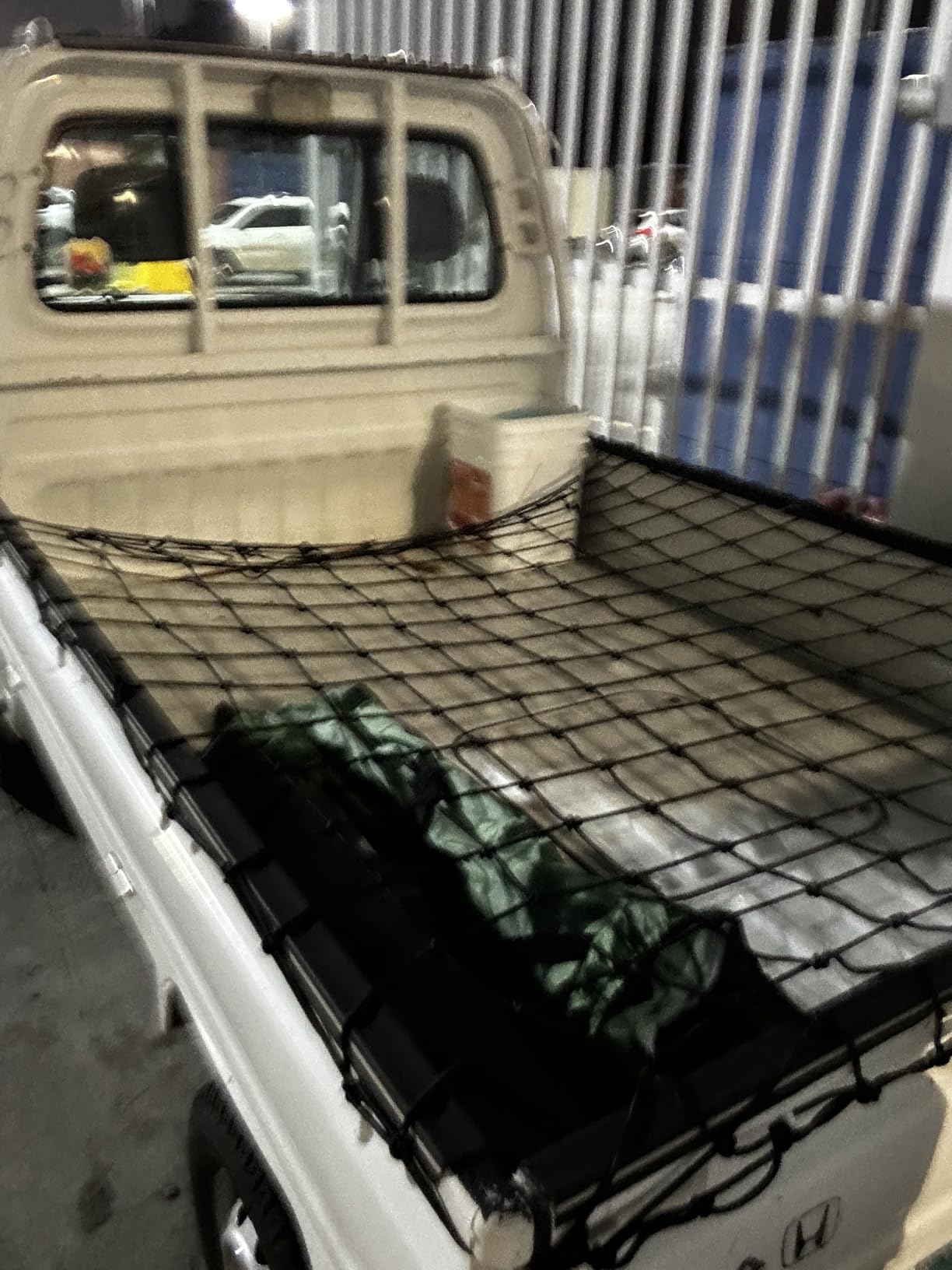 Cargo Net for Pickup Truck Bed (4'x6' Stretches to 8'x12') Double Thick Heavy Duty Pickup Truck Bed Organizer customer photo 1